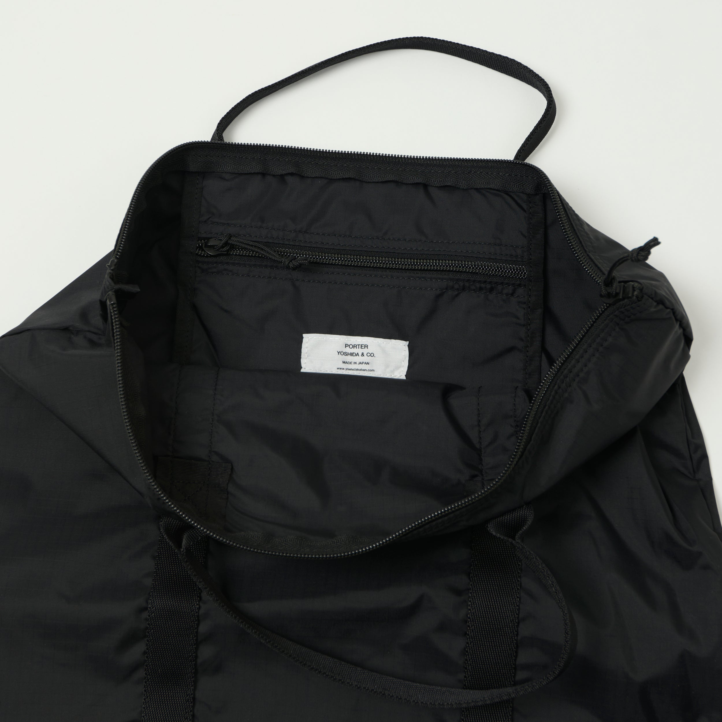 Porter-Yoshida & Co. Flex 2-Way Tote Bag - Black