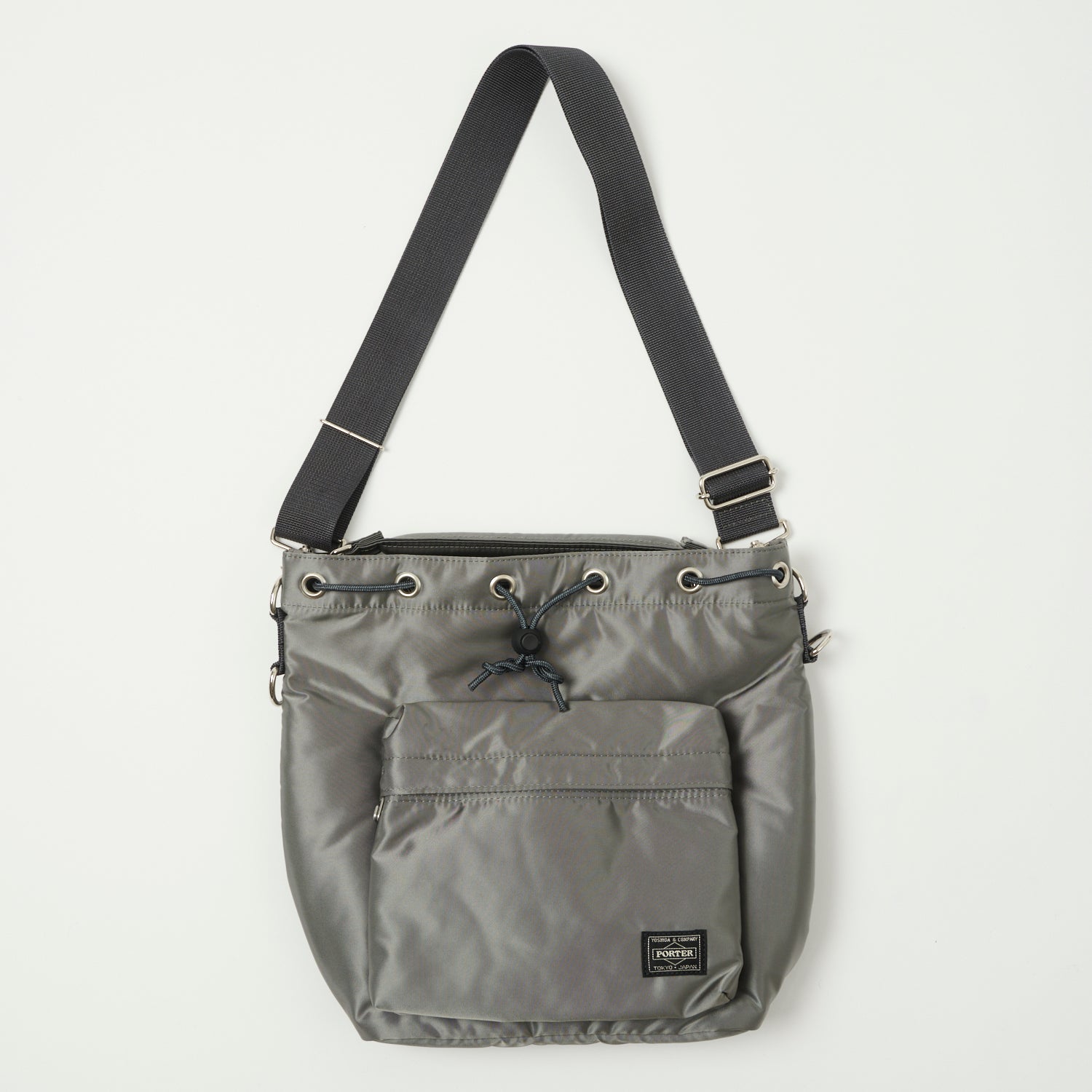 Porter-Yoshida & Co. Large Balloon Sac - Silver Grey
