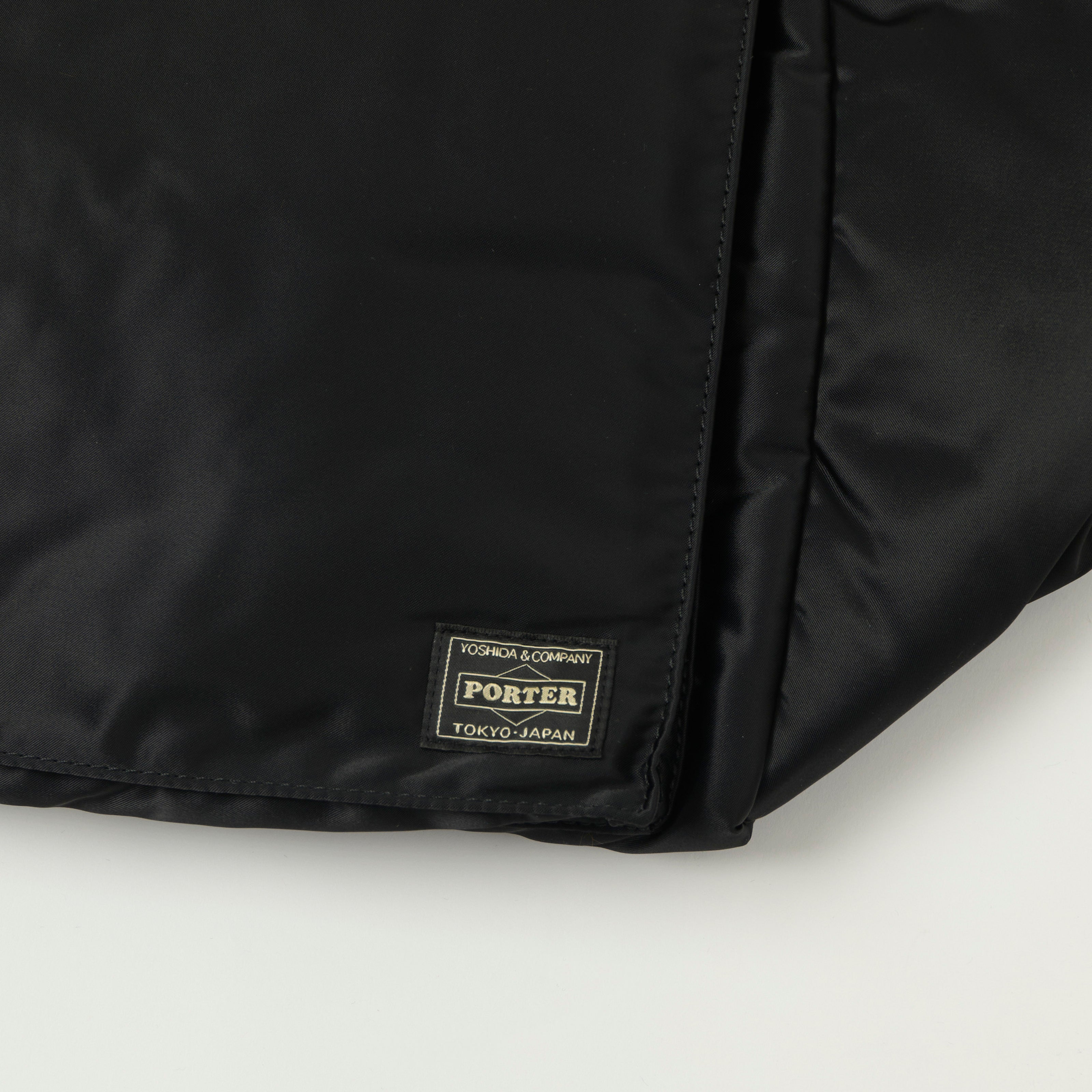 Porter-Yoshida & Co. Bio-Nylon Tanker Duffle Bag - Black