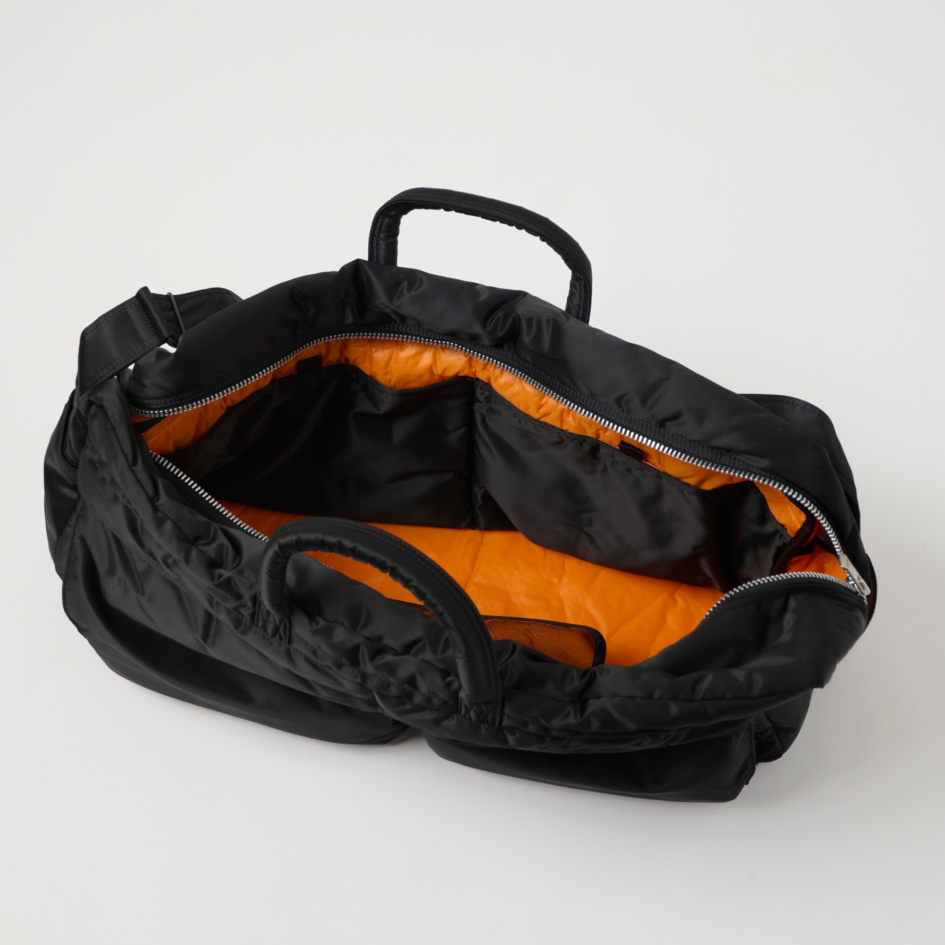 Porter-Yoshida & Co. Bio-Nylon Tanker Large Duffle Bag - Black