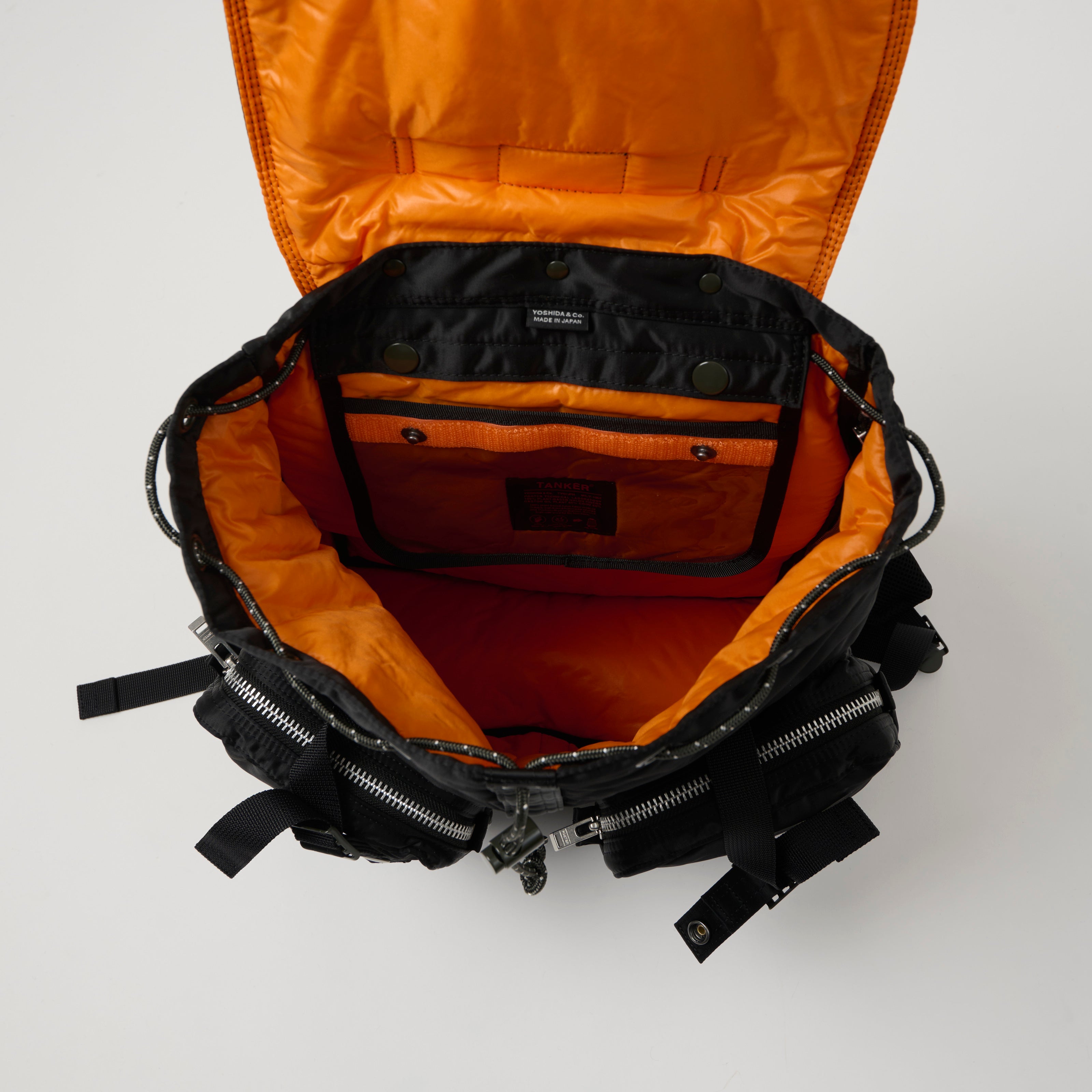 Porter-Yoshida & Co. Bio-Nylon Tanker Rucksack - Black