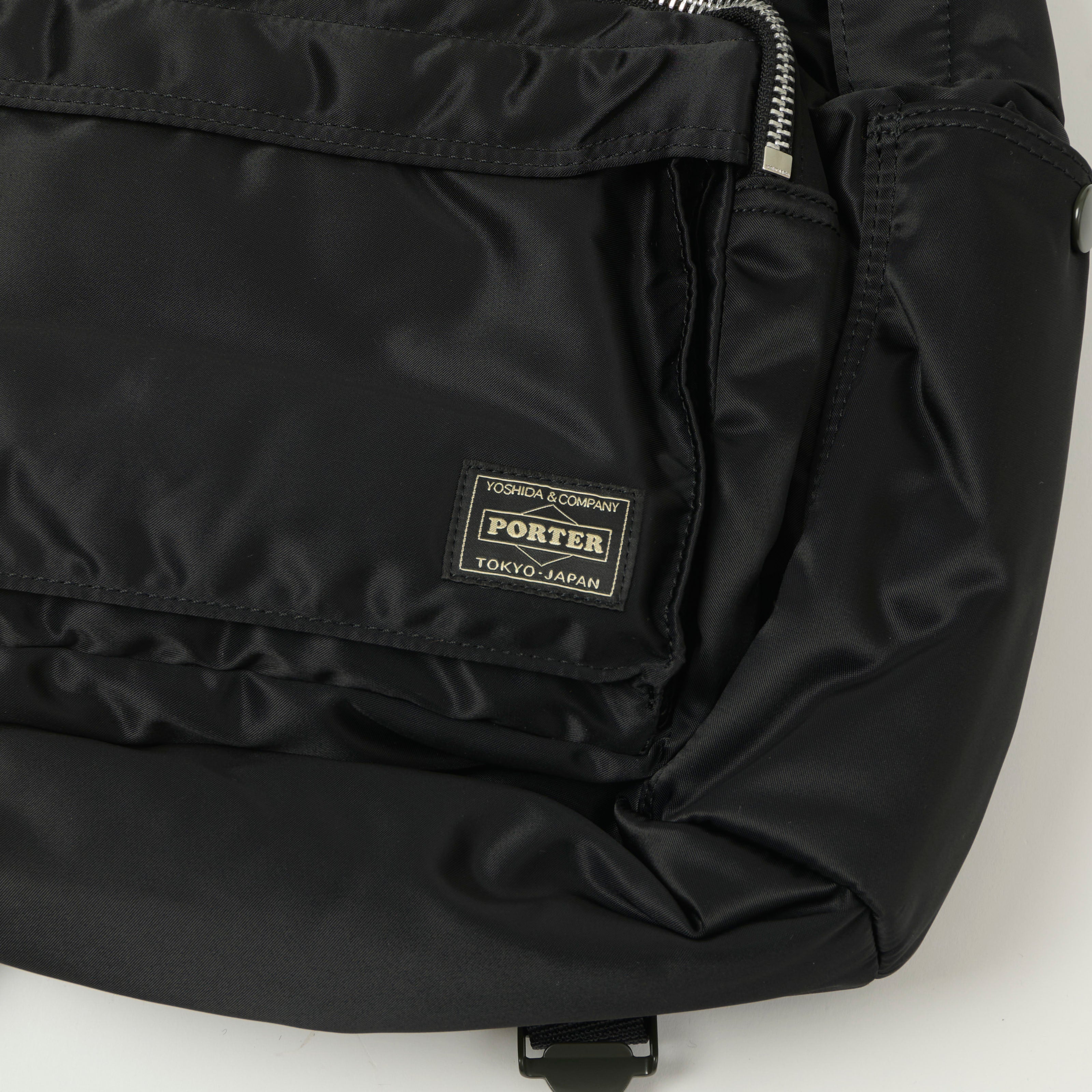 Porter-Yoshida & Co. Bio-Nylon Tanker Day Pack - Black