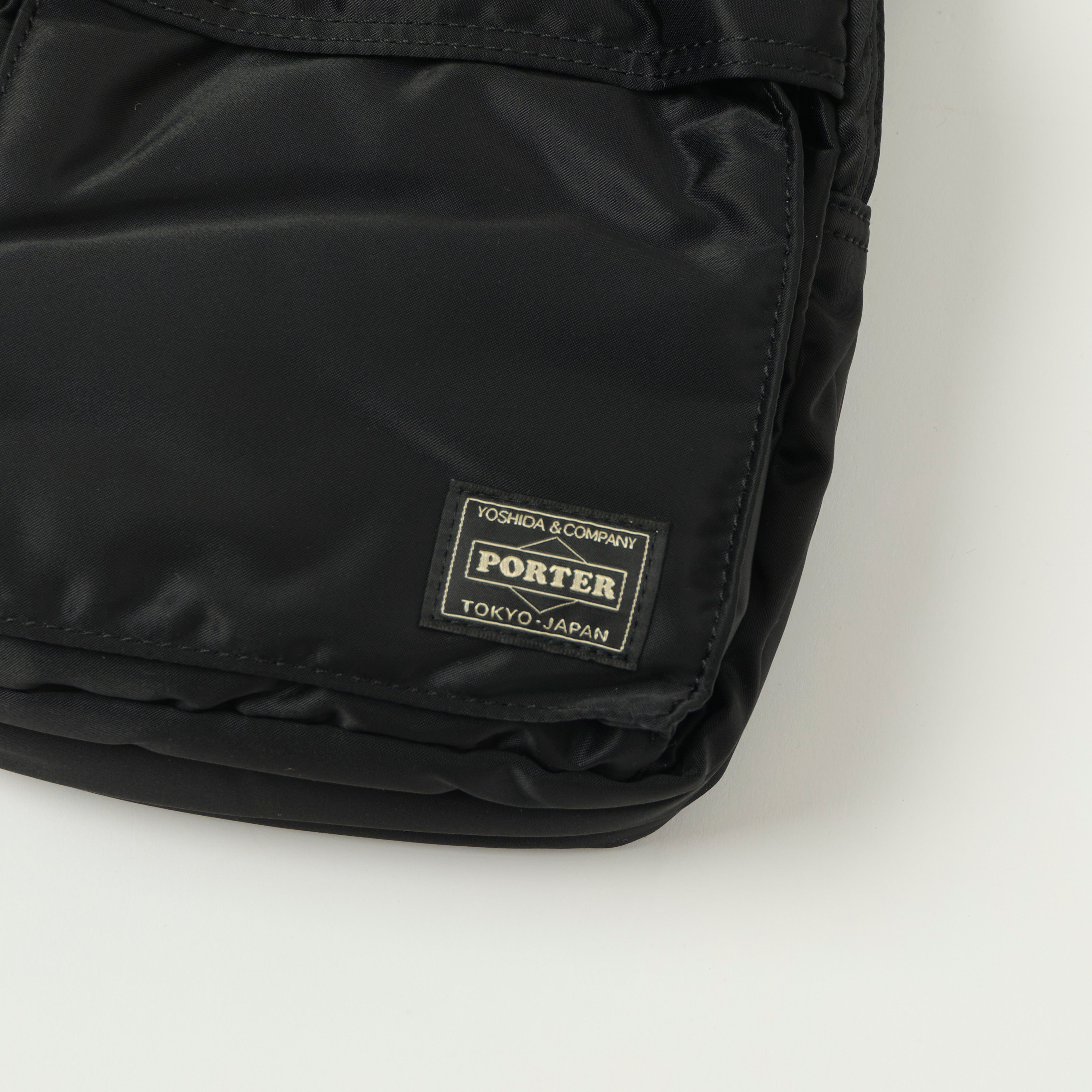 Porter-Yoshida & Co. Bio Tanker Vertical Bag - Black