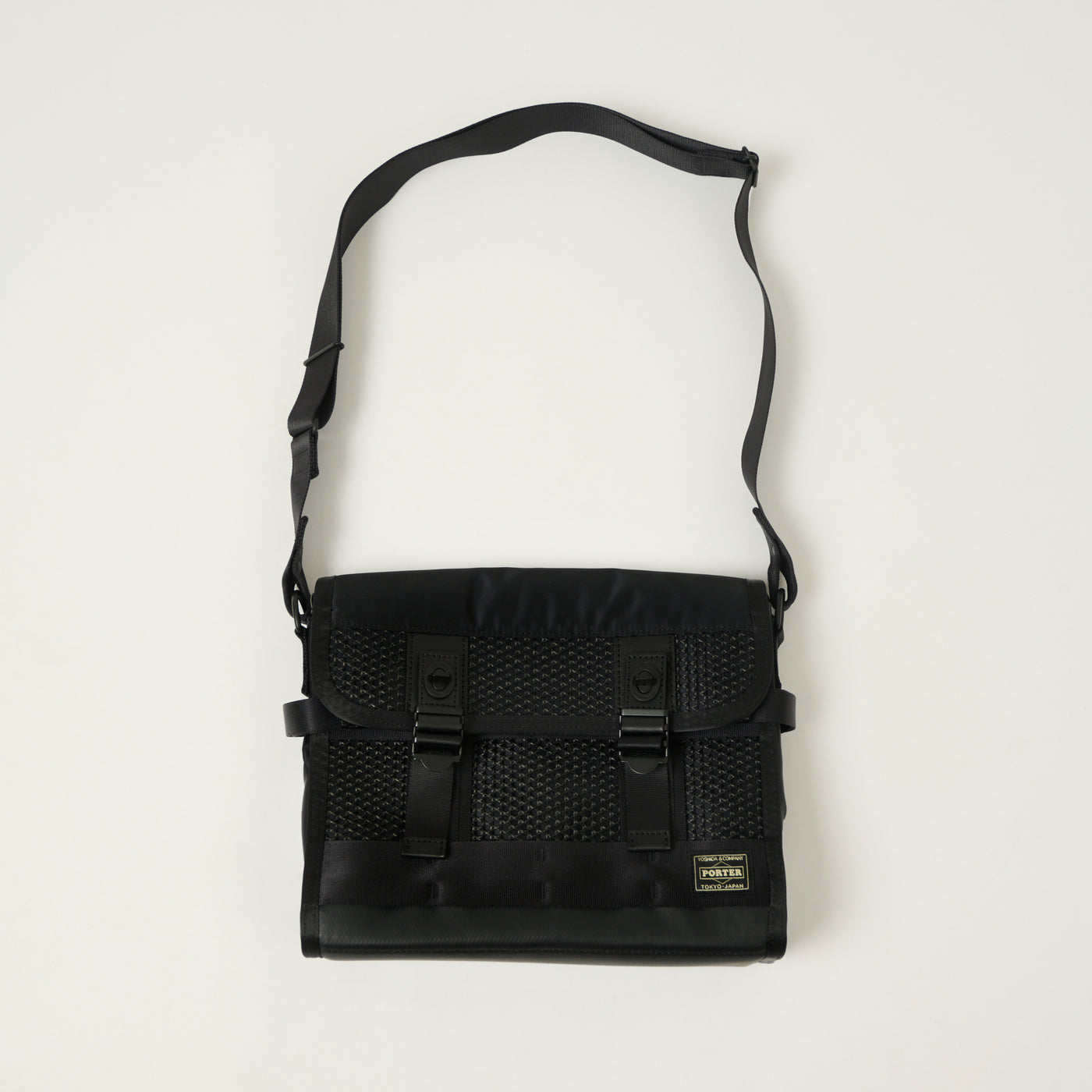 Porter Yoshida & Co Bounce Shoulder Bag - Black