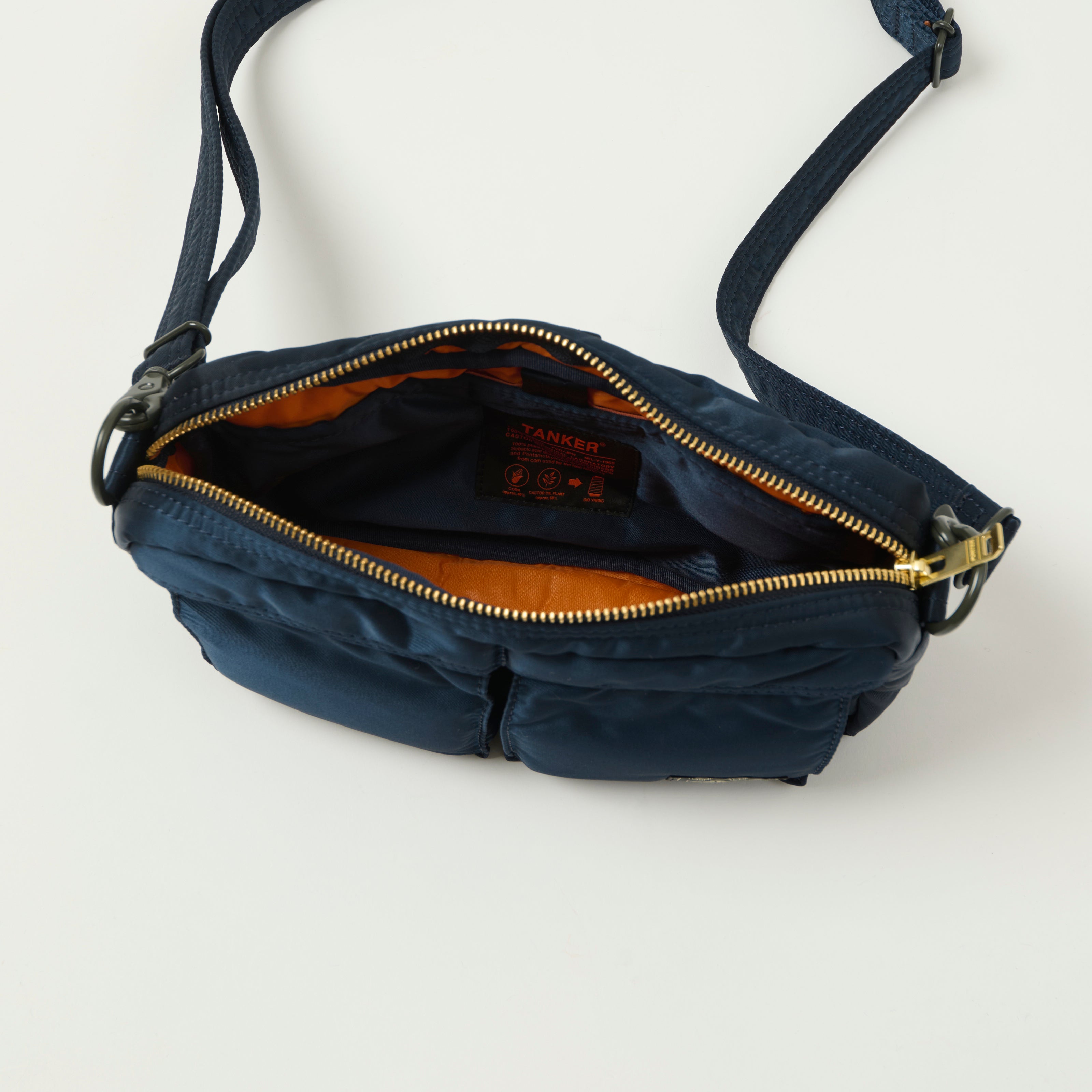 Porter-Yoshida & Co. Bio Tanker Shoulder Bag - Navy