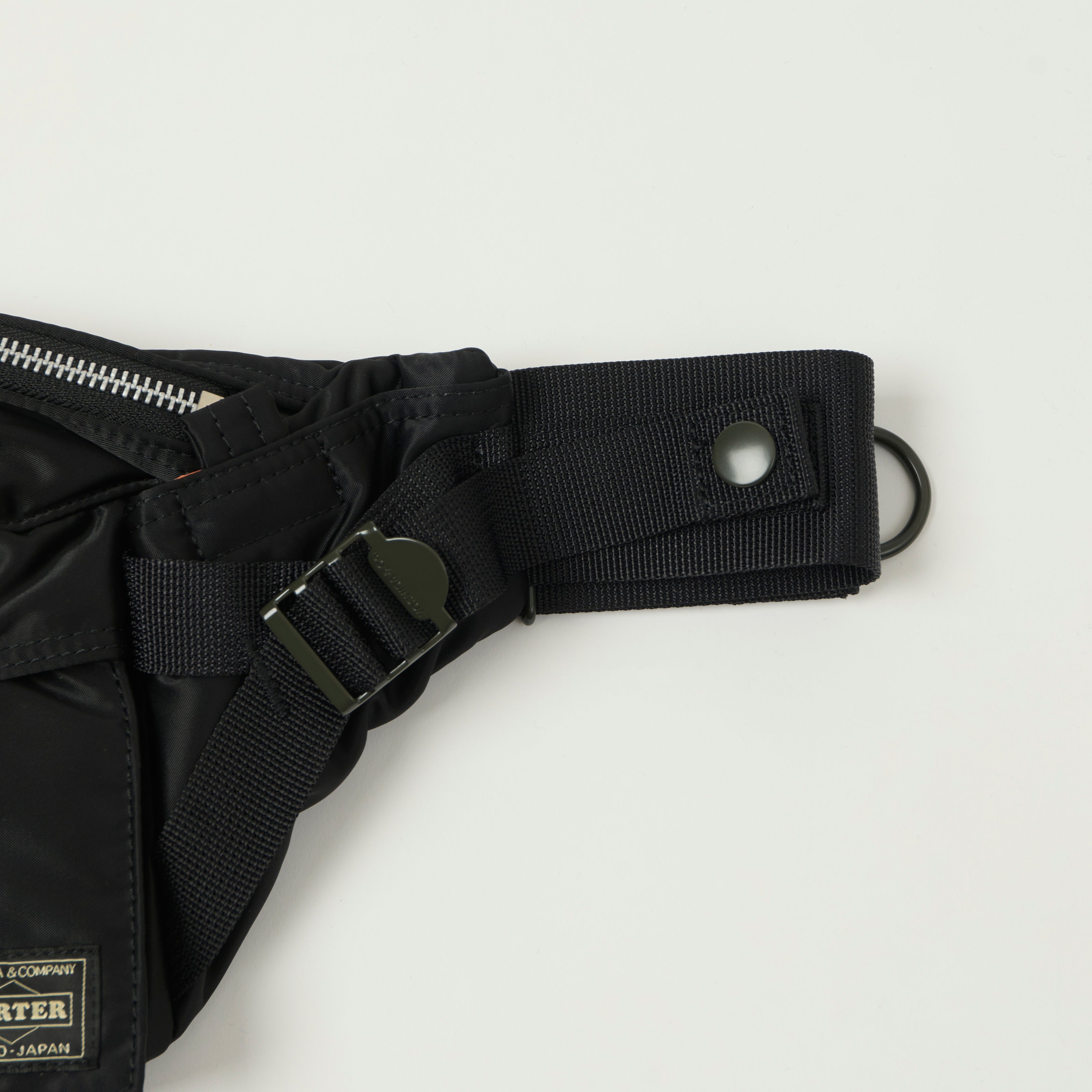 Porter-Yoshida & Co. Bio-Nylon Tanker Waist Pack - Black