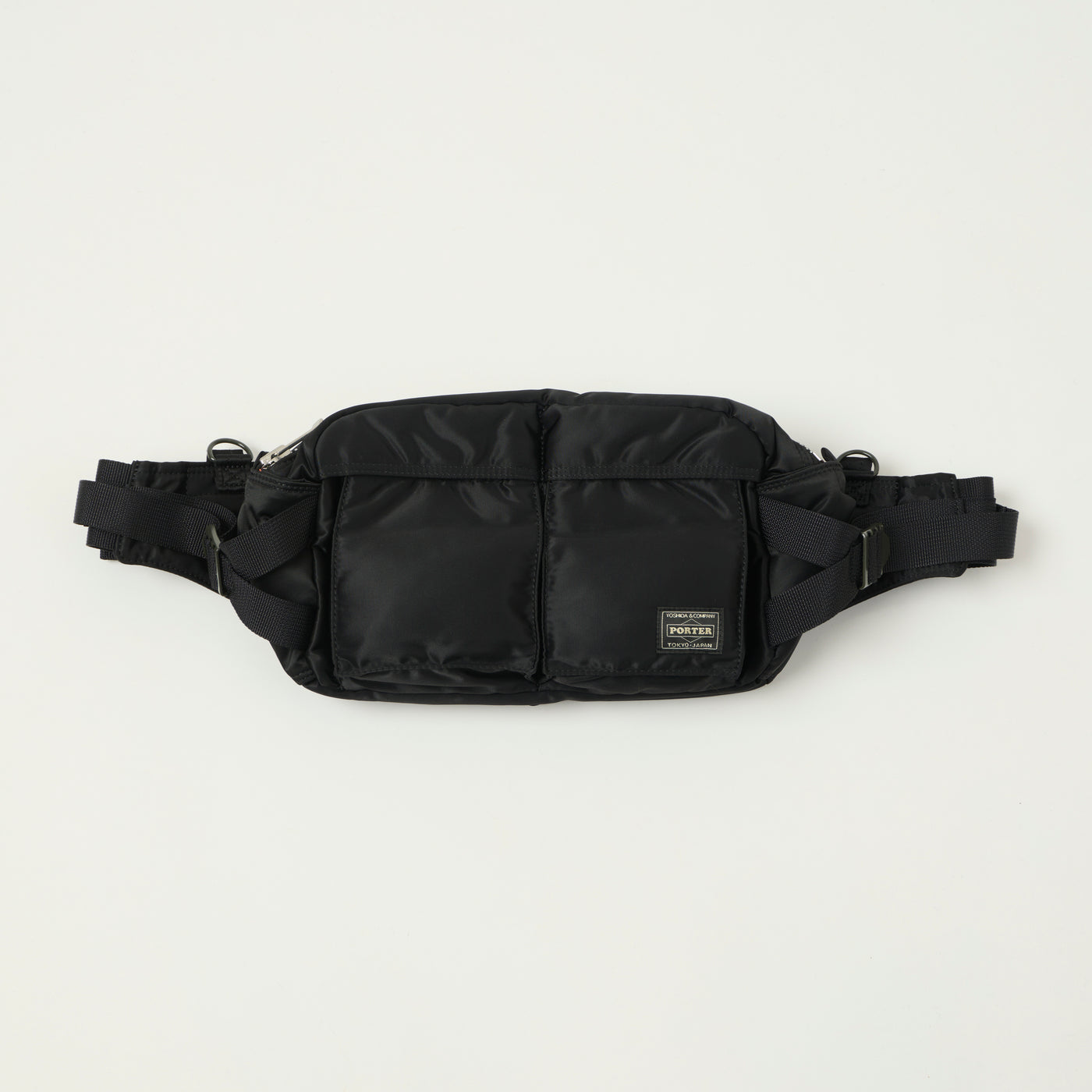 Porter-Yoshida & Co. Bio-Nylon Tanker Large Waist Pack - Black