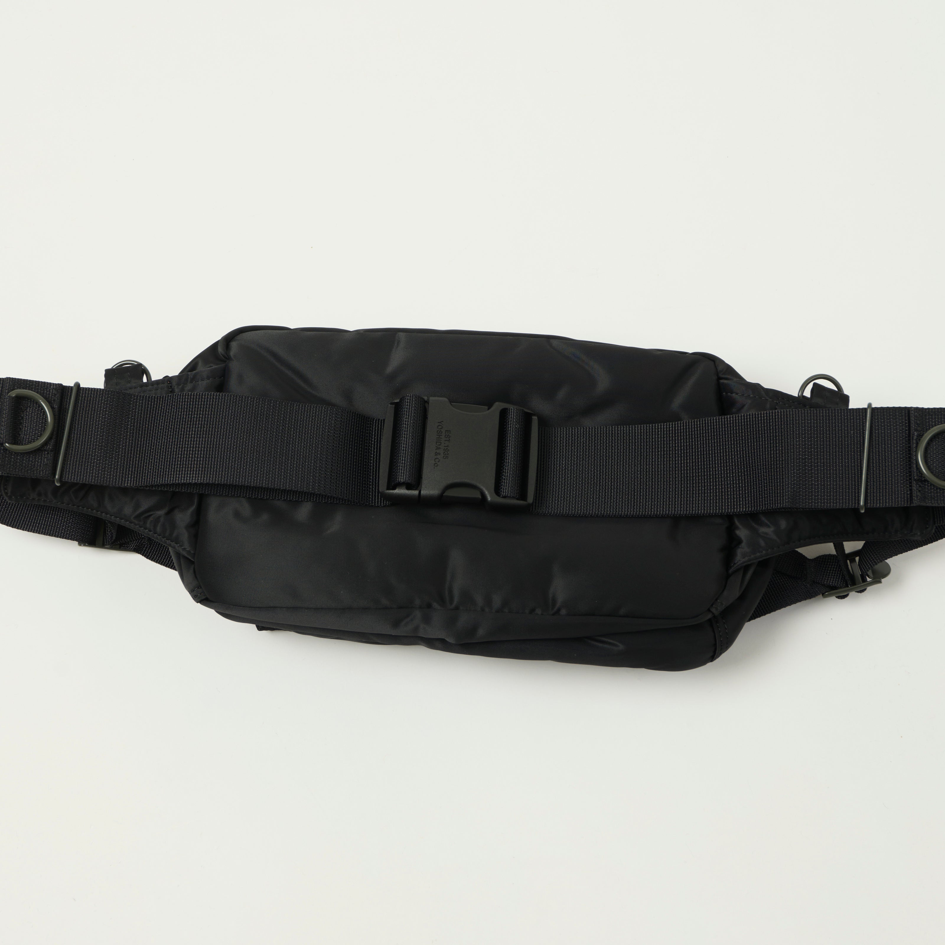 Porter-Yoshida & Co. Bio-Nylon Tanker Large Waist Pack - Black