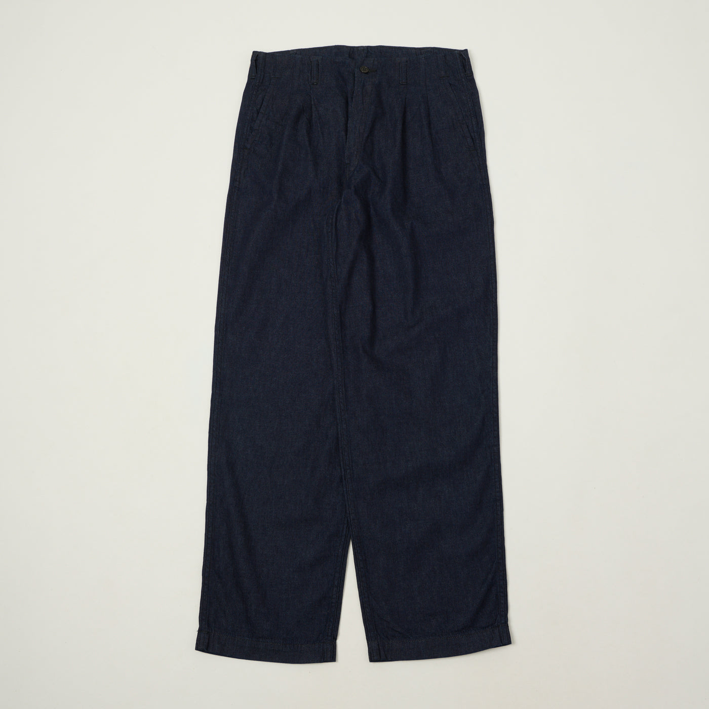 Post Overalls 'California Pegtop' 8oz. Denim Trouser - Dark Indigo