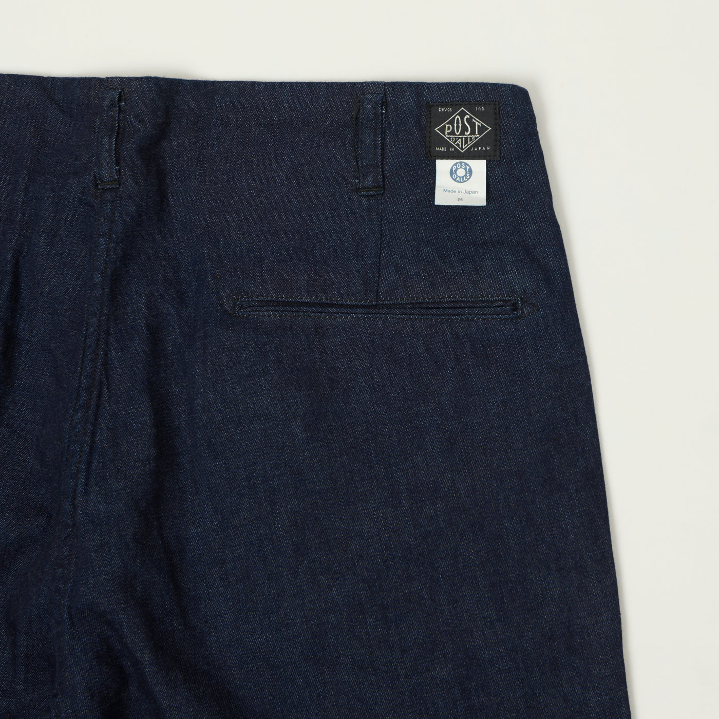 Post Overalls 'California Pegtop' 8oz. Denim Trouser - Dark Indigo
