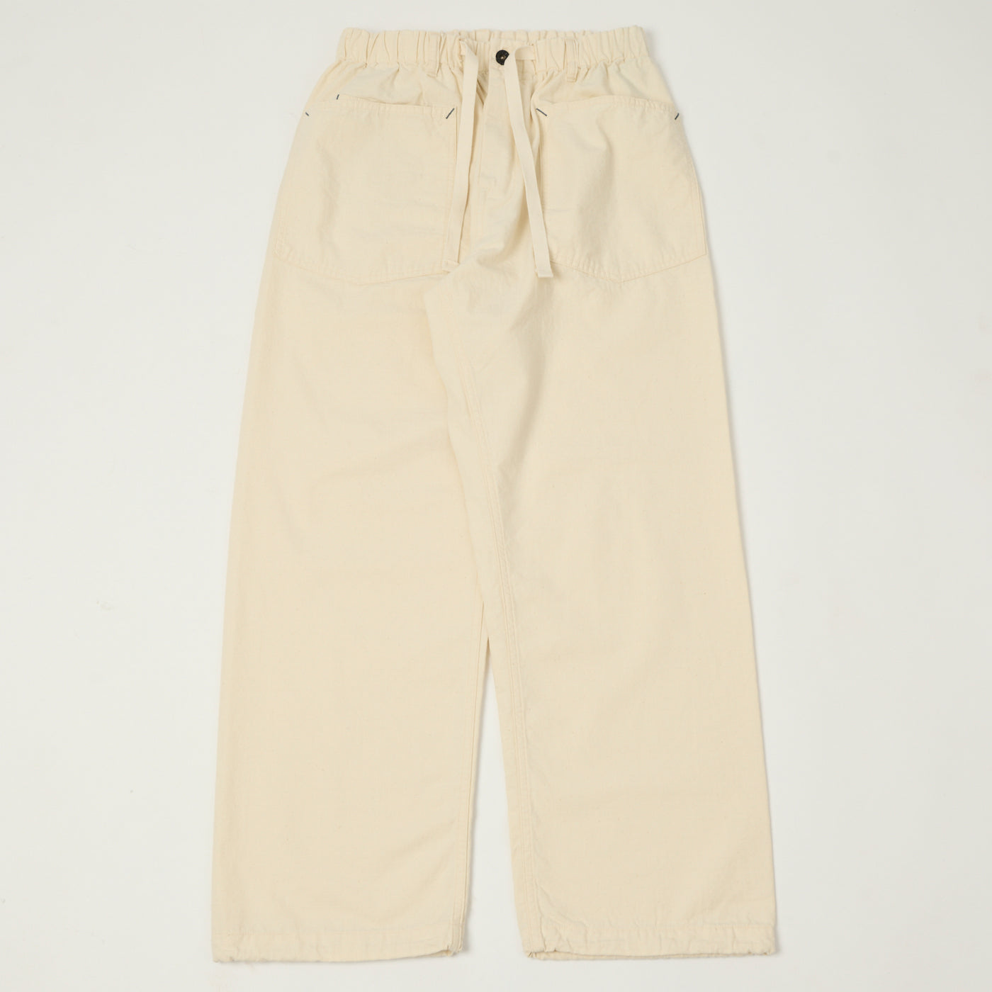 Post Overalls 'E-Z Army-Navy' Dobby Ripstop Trousers - Natural
