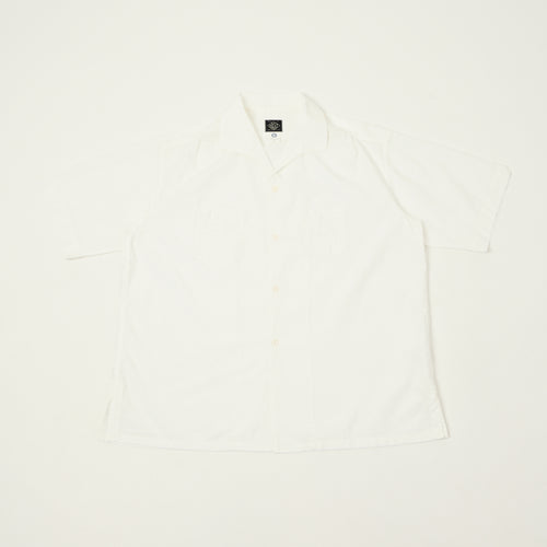 Post Overalls 'HBW' Fever Broadcloth S/S Shirt - White