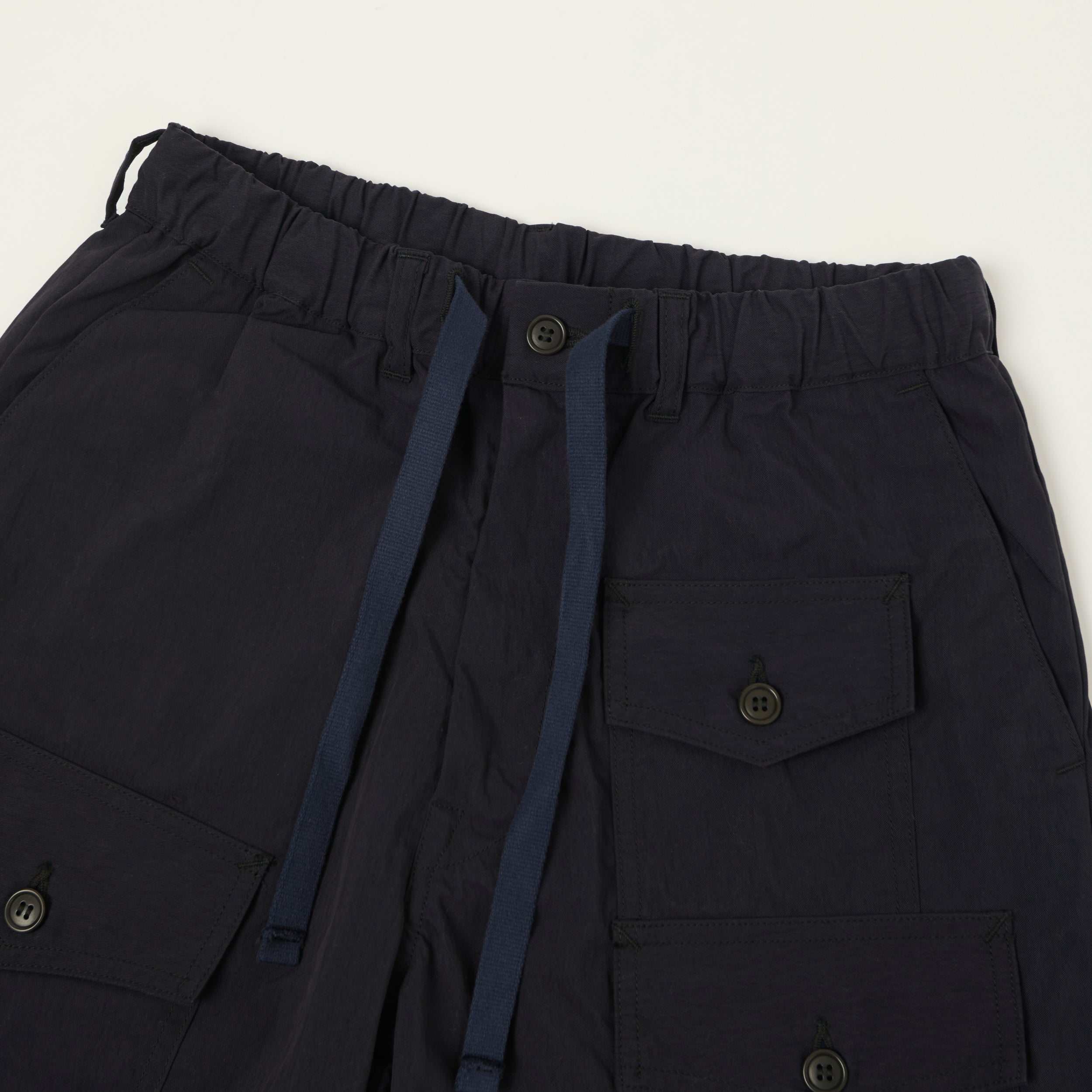 Post Overalls 'Town & Country' Twill Shorts - Navy