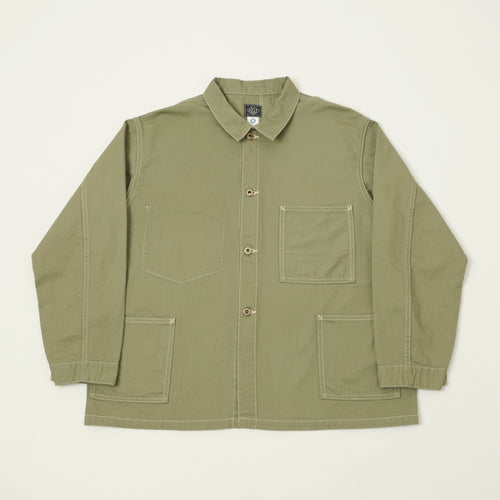 Post Overalls USMC 1930's Utility Jacket - Sage Green