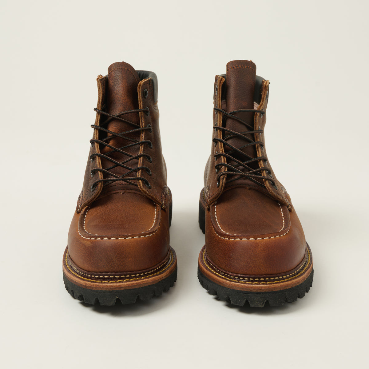 Red Wing 8213 Norway Moc Toe Work Boot - Copper Rough & Tough