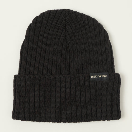 Red Wing 97483 Shaniko Wool Rib Beanie - Black