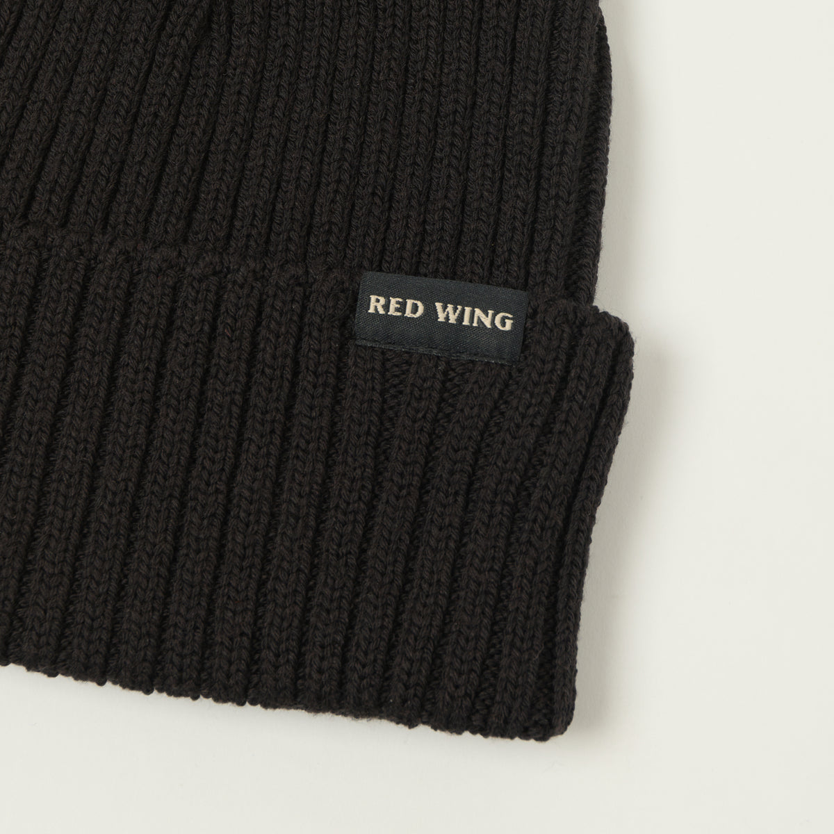 Red Wing 97483 Shaniko Wool Rib Beanie - Black