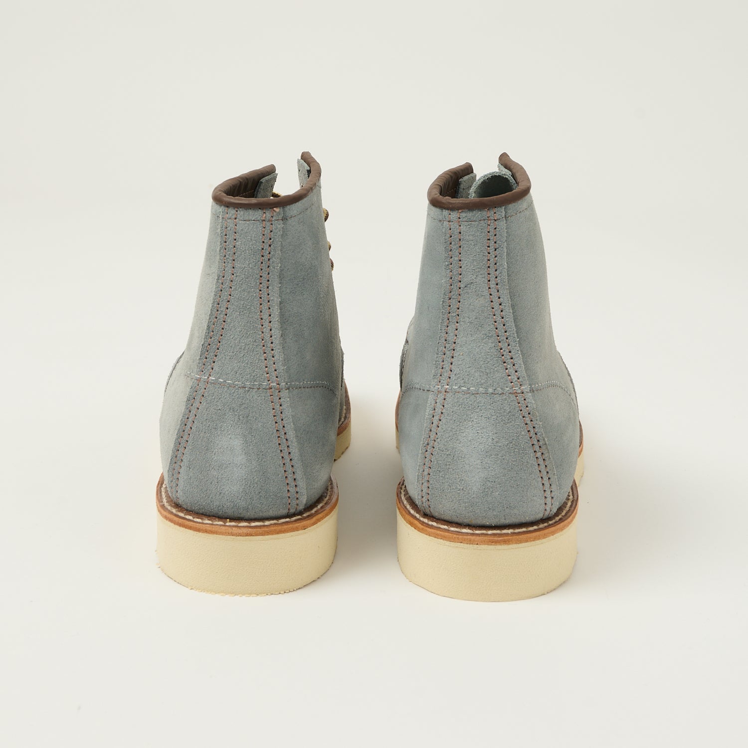 Red Wing 8800 Classic Moc Toe Boot - Dusty Blue Abilene