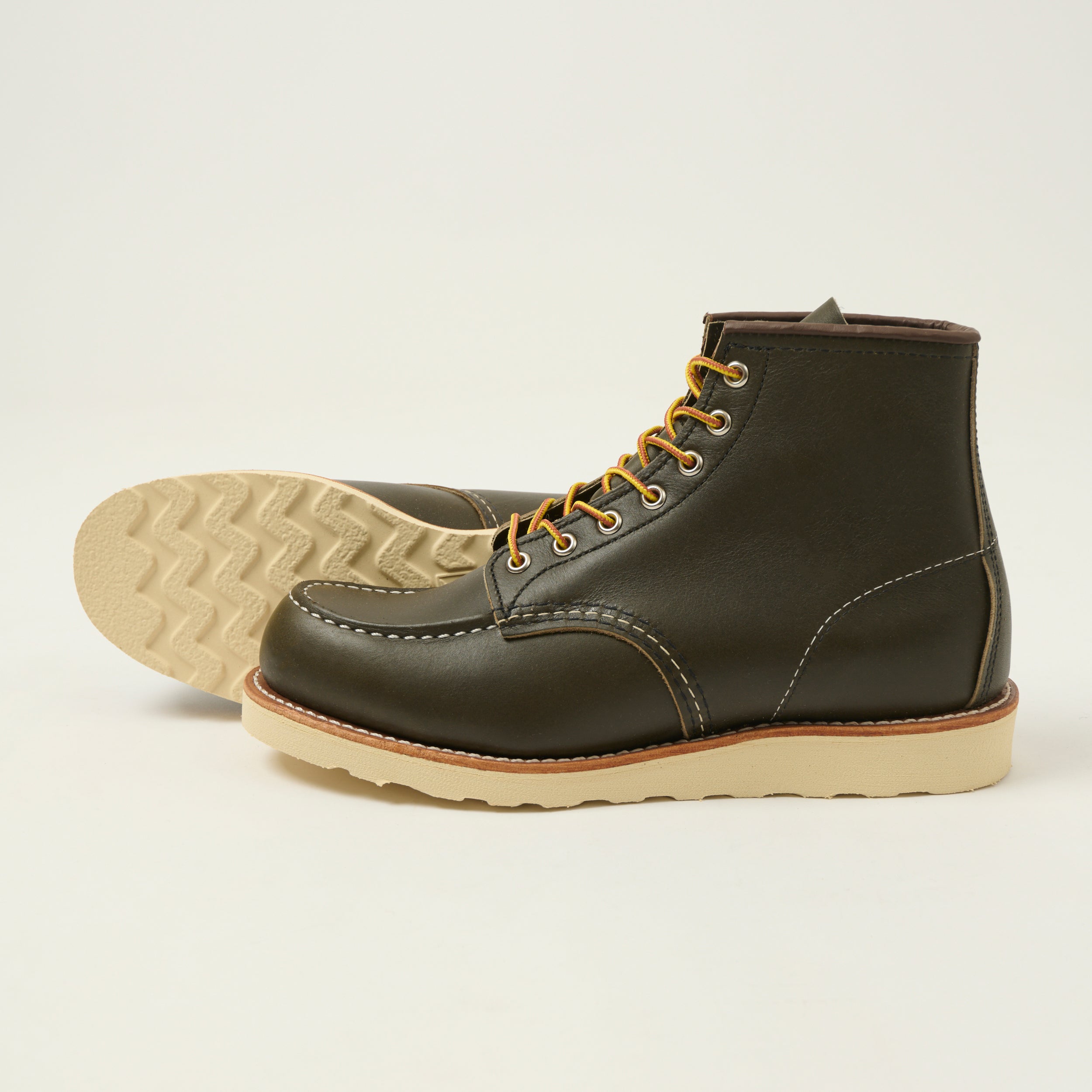 Red Wing 8859 6" Moc Toe Boot - Green