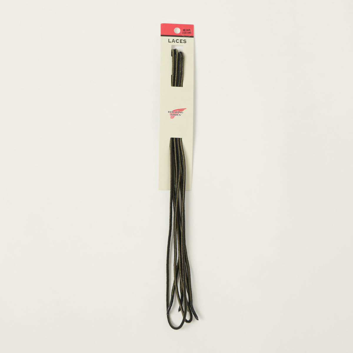Red Wing Taslan Laces - Black/ Camo Green