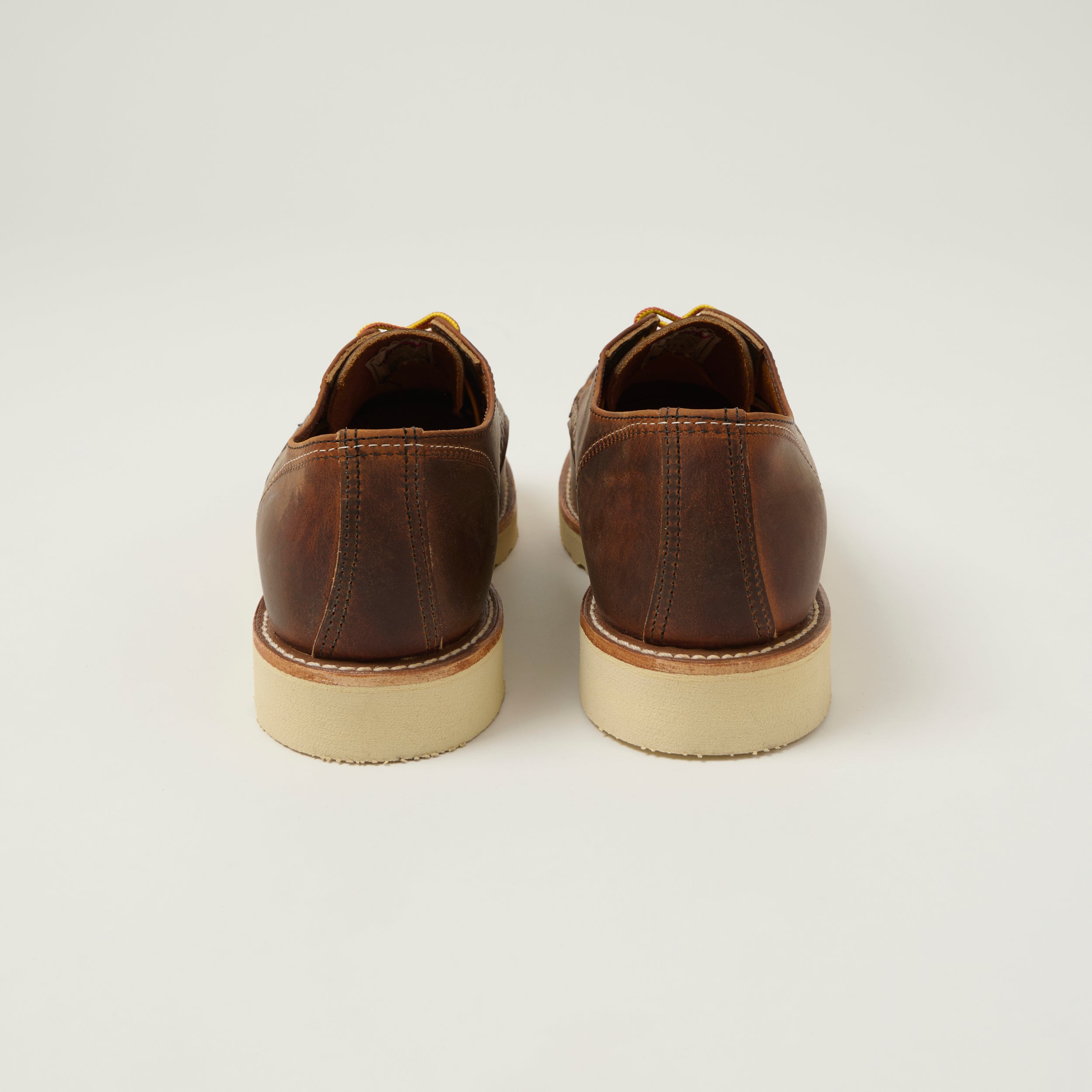 Red Wing 8077 Shop Moc Oxford Shoe - Copper Rough & Tough