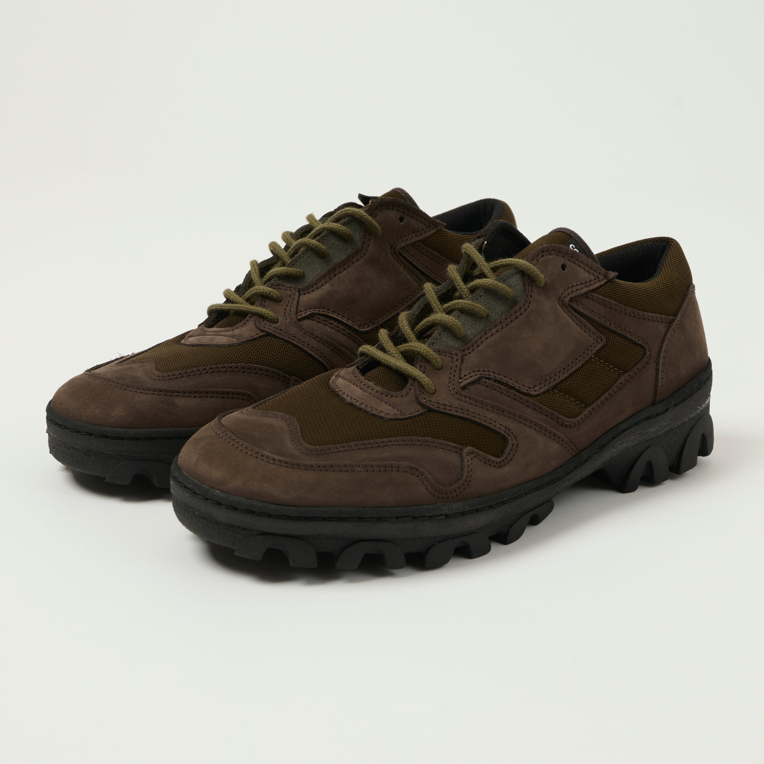 Reproduction of Found British Military Trainer Modified Off-Road - Brown/Olive