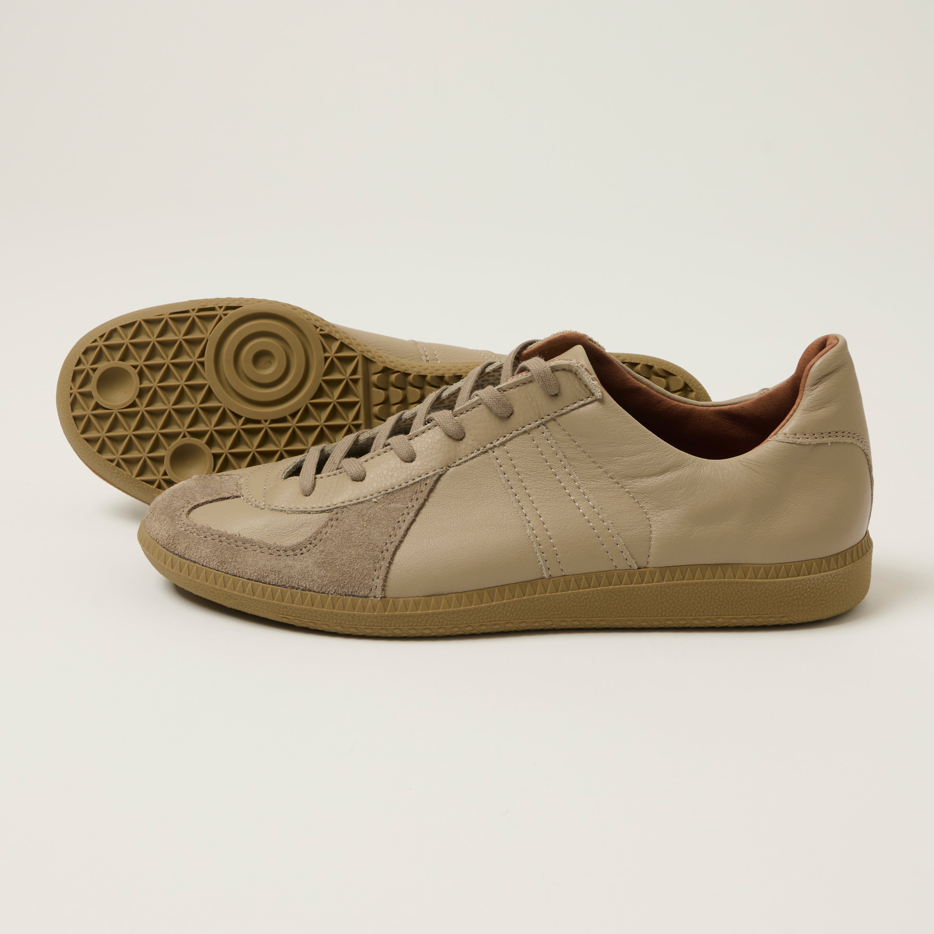 Reproduction of Found 1980s German Army Trainer - Beige Khaki