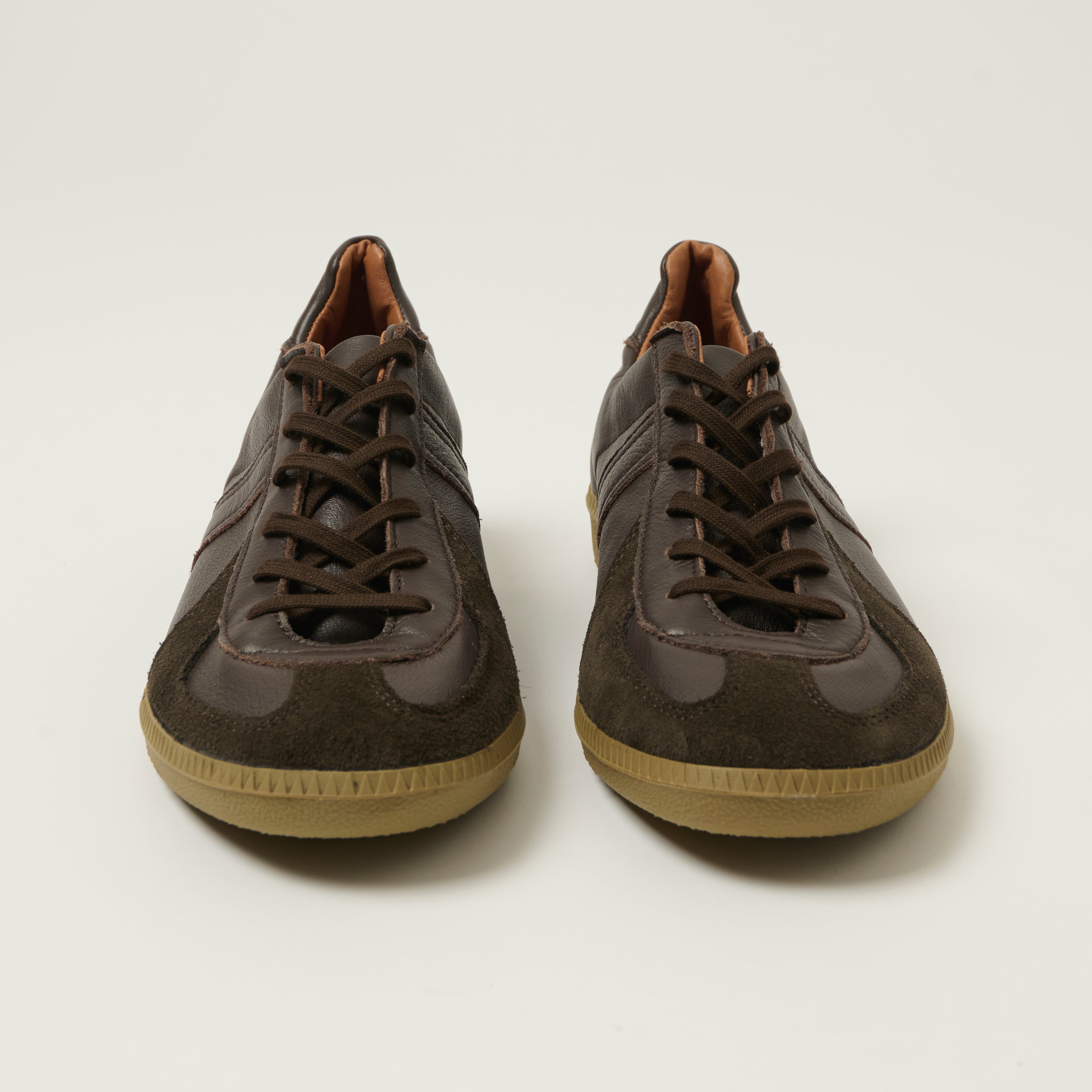 Reproduction of Found 1980s German Army Trainer - Dark Brown