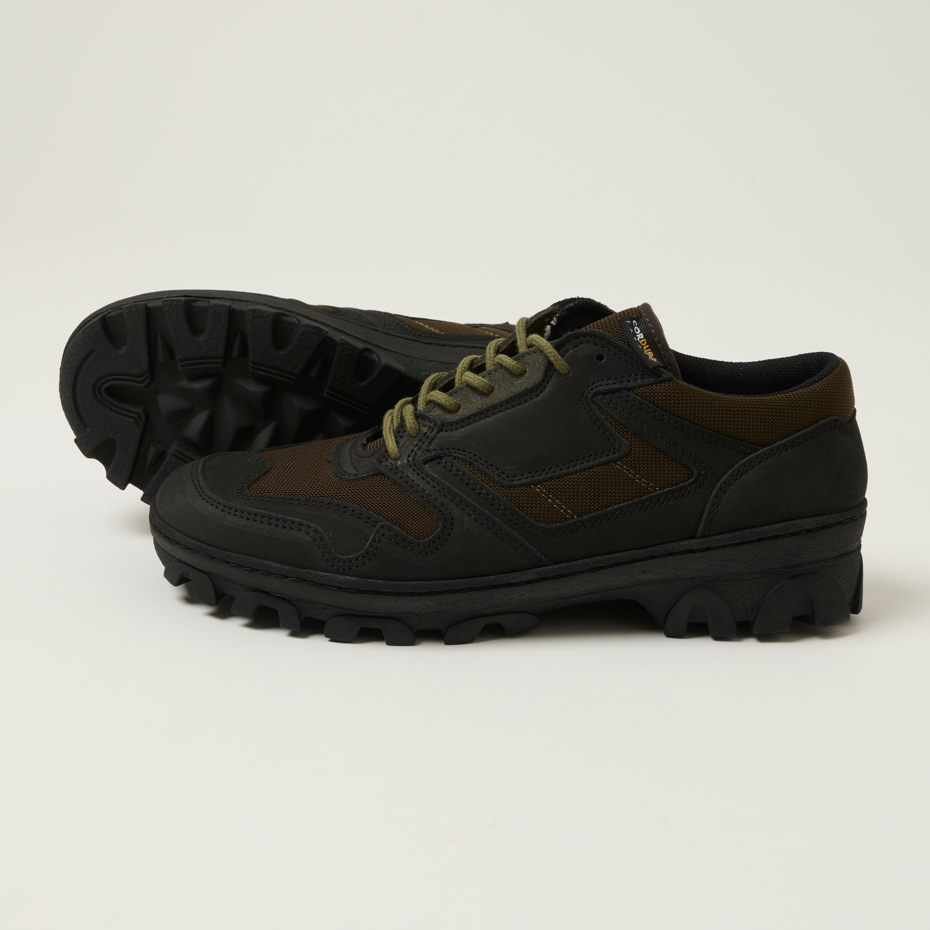 Reproduction of Found British Military Trainer Modified Off-Road - Black/Olive