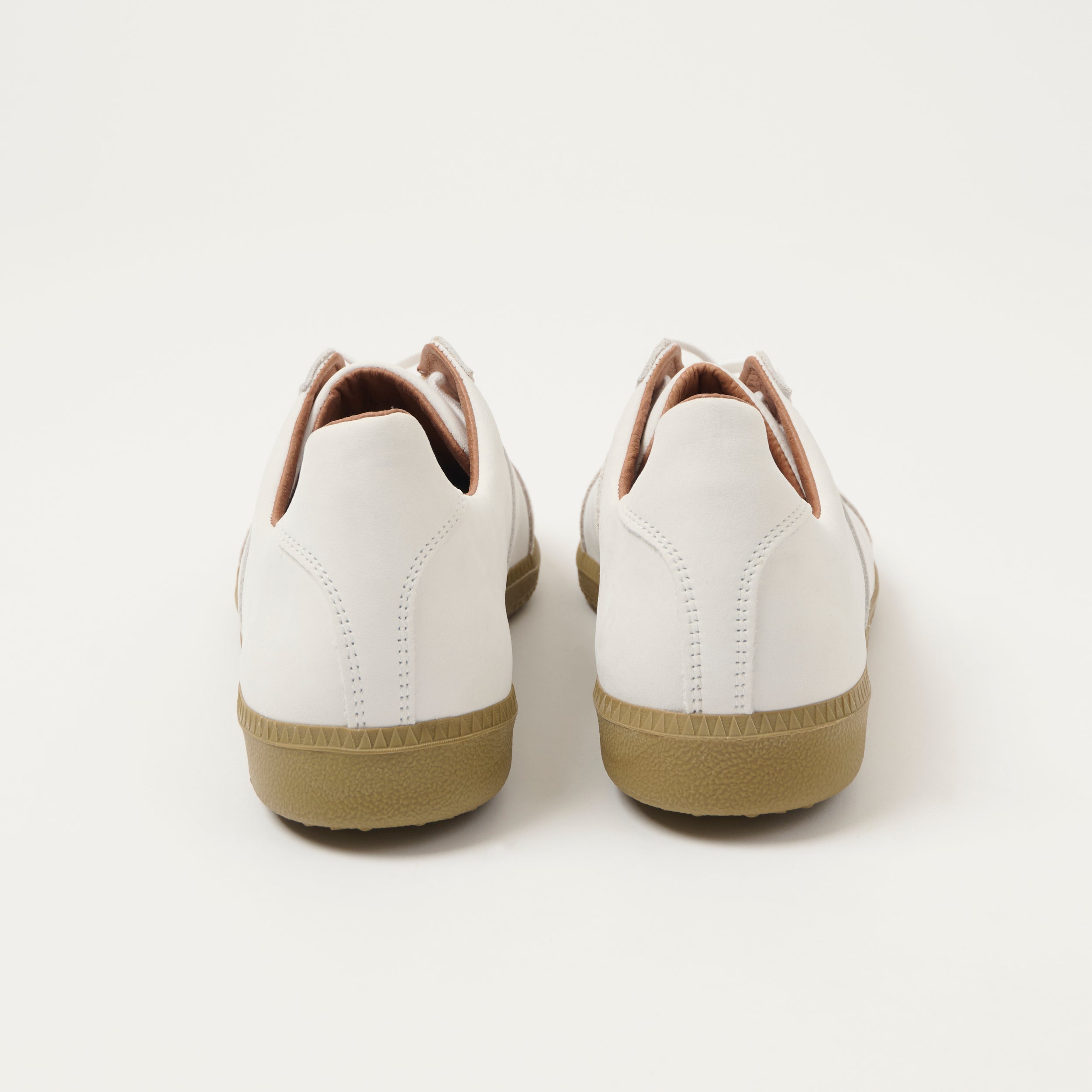 Reproduction of Found 1980s German Army Trainer - White Nubuck