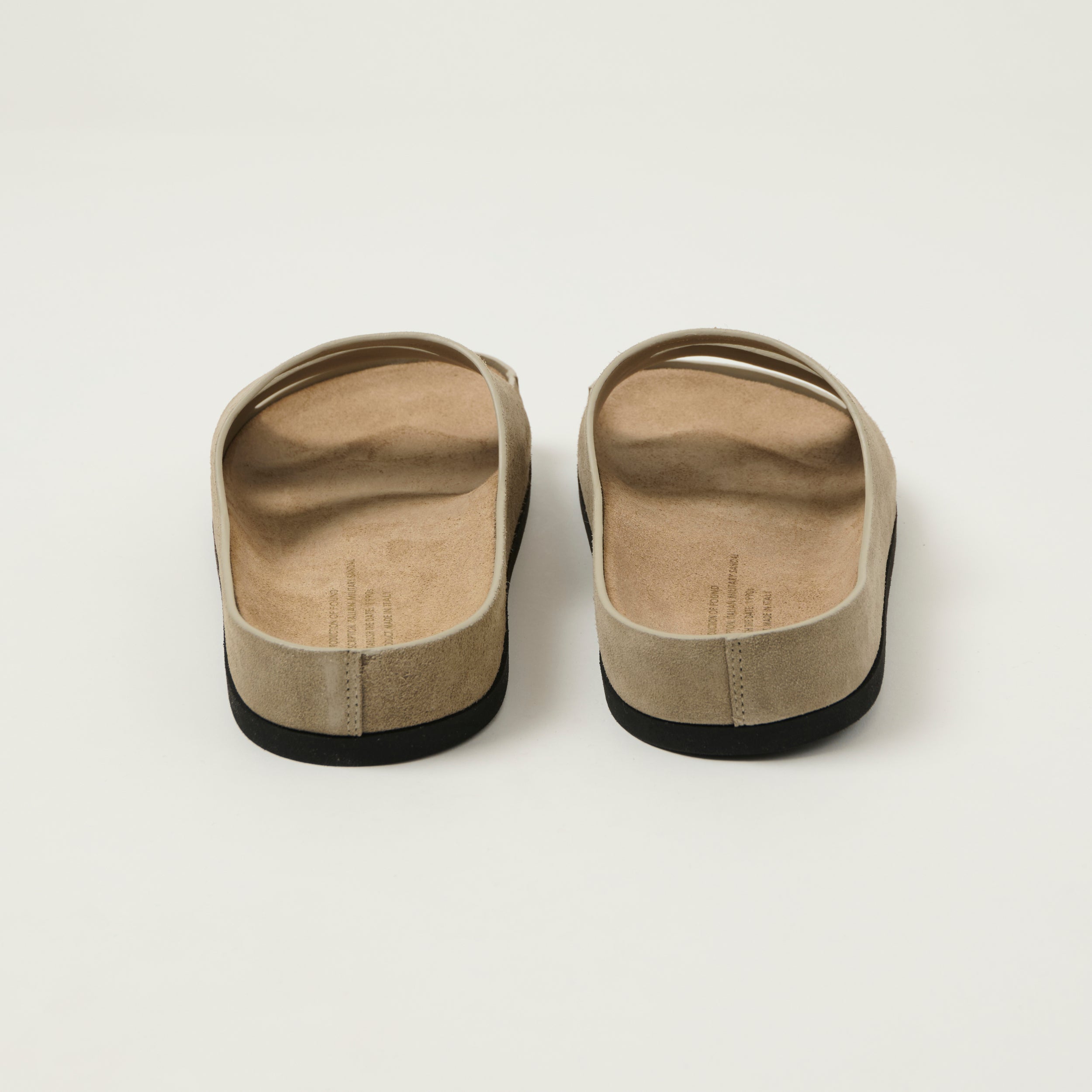 Reproduction of Found Italian Military Sandal - Sand Suede