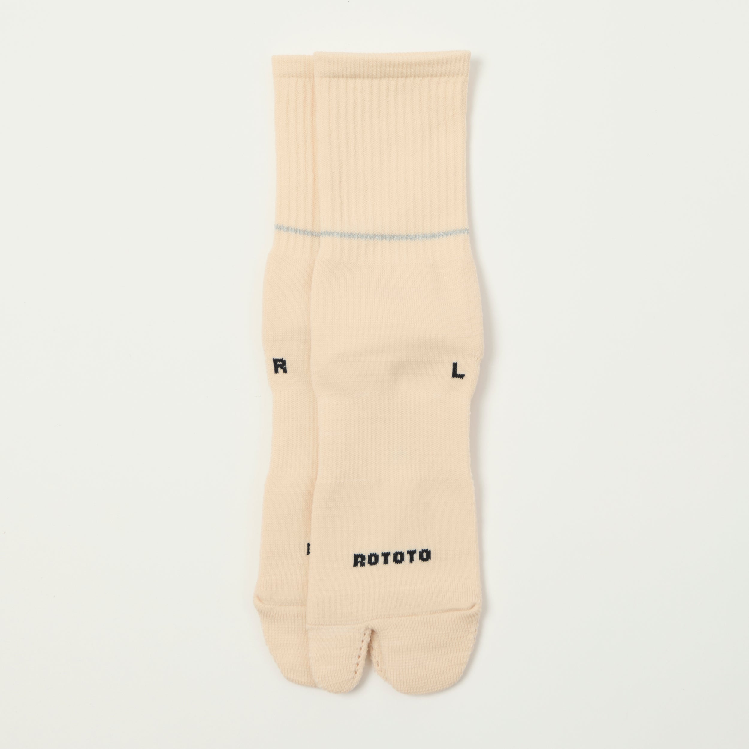 RoToTo Allrounder Merino Tabi - Raw White