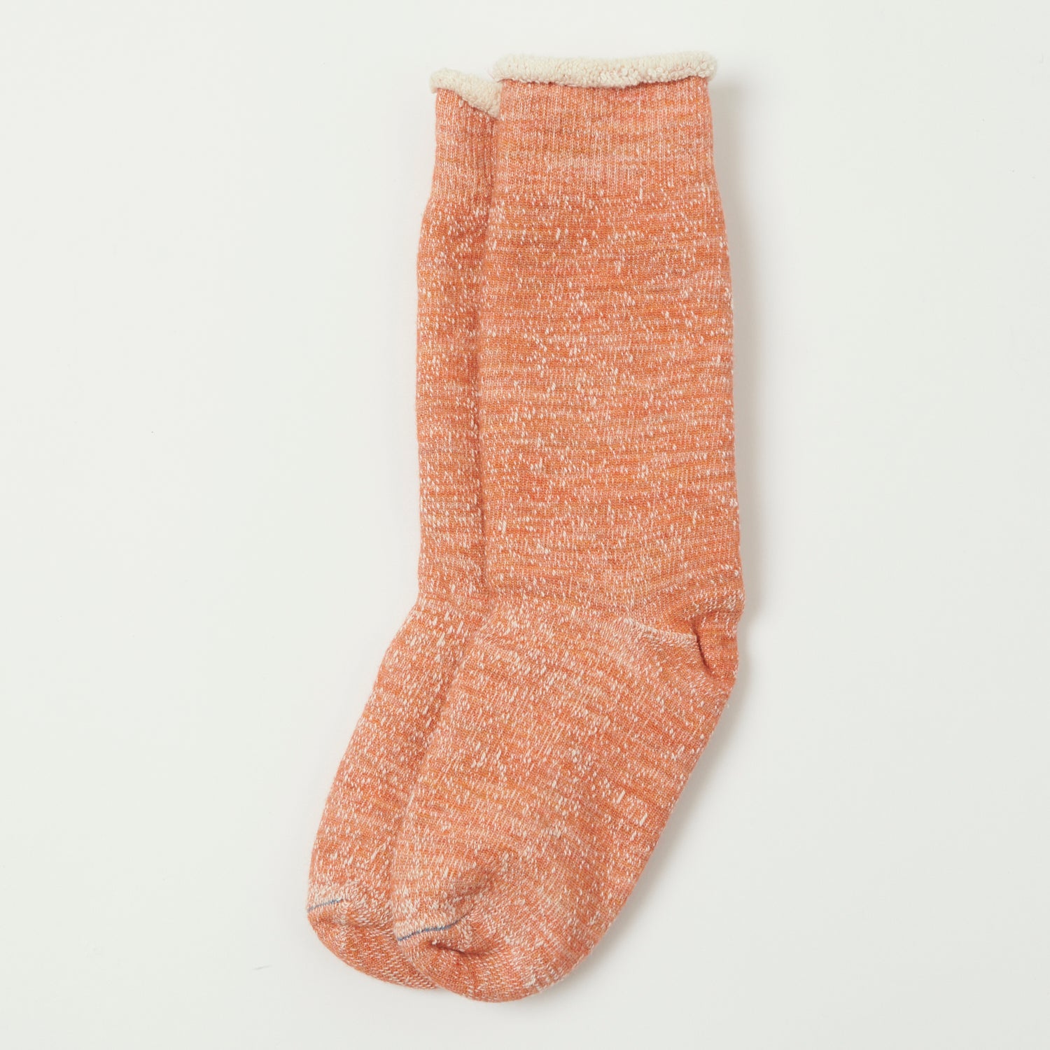 RoToTo Double Face Crew Sock - Orange