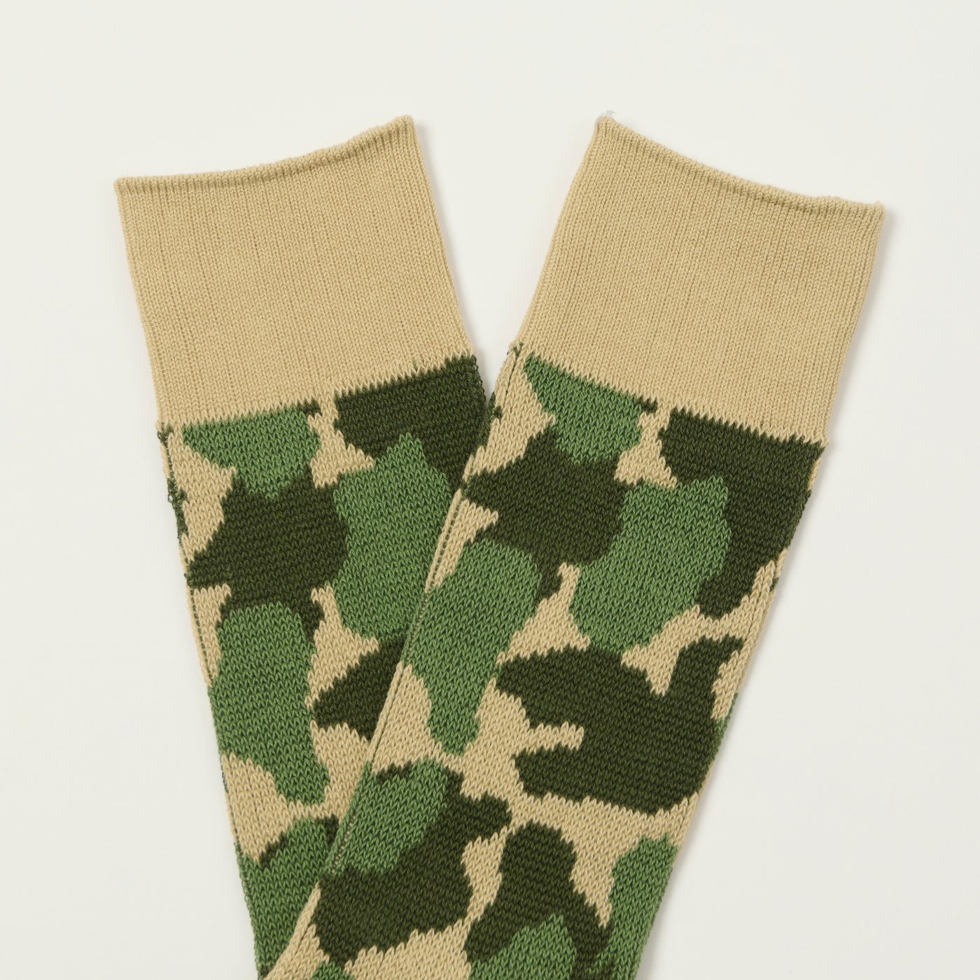 RoToTo Duck Hunter Camo Socks - Sand Beige
