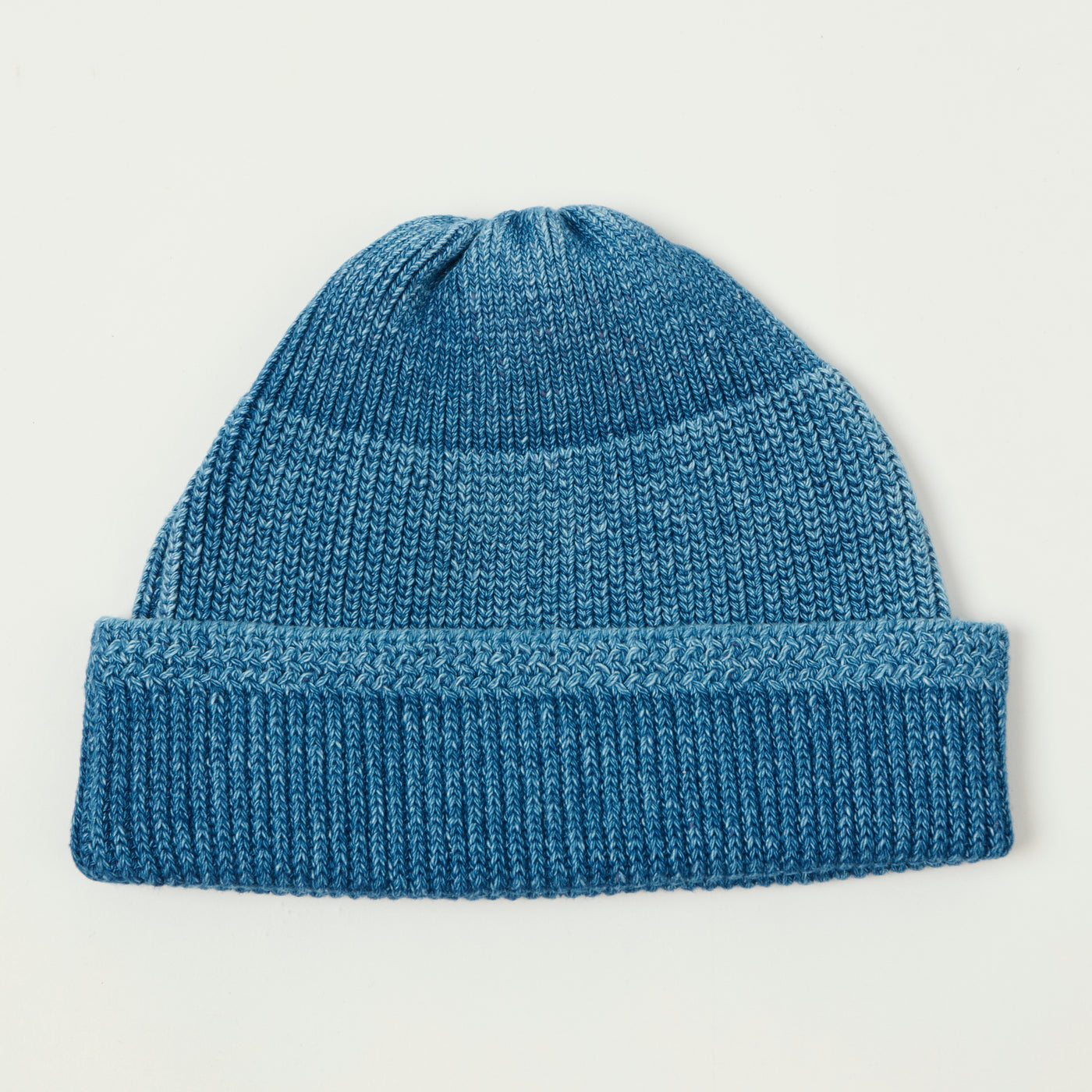Rototo Indigo Mil Watch Cap - Light Indigo