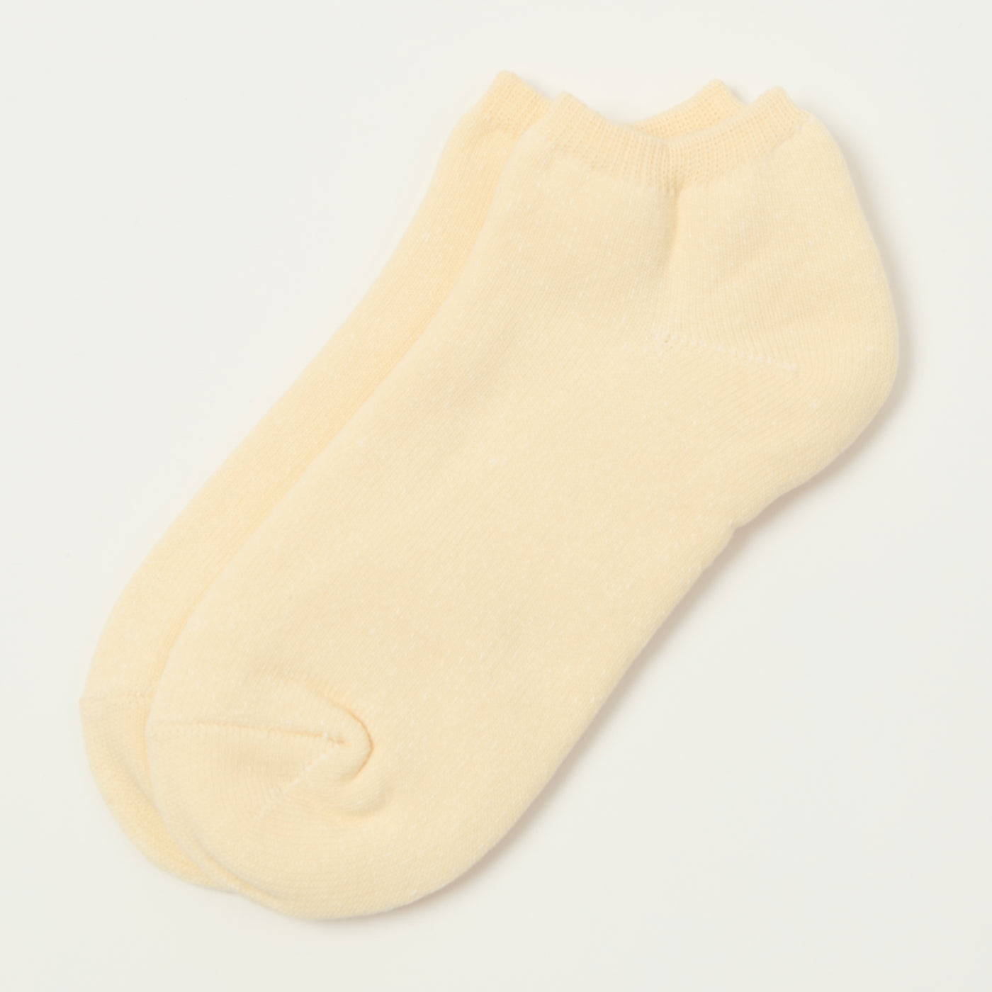 RoToTo Washi Pile Short Sock - Ivory