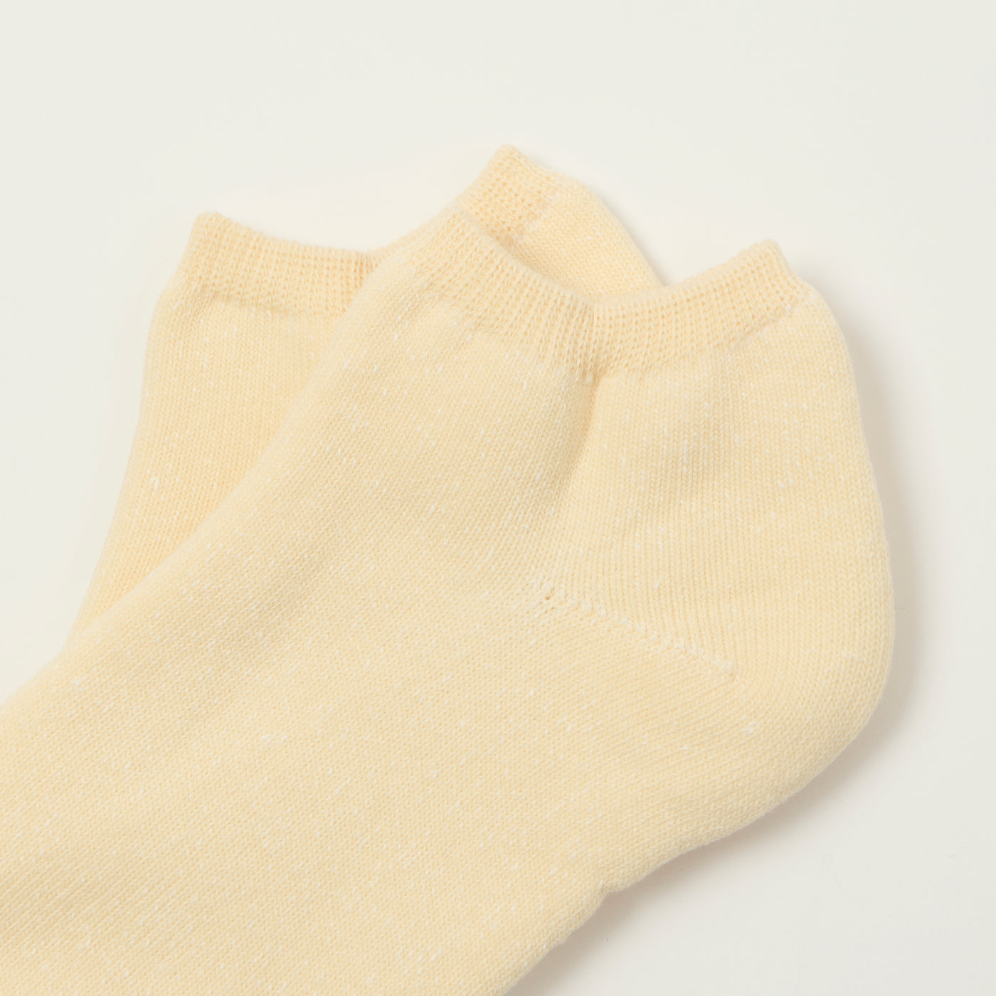 RoToTo Washi Pile Short Sock - Ivory