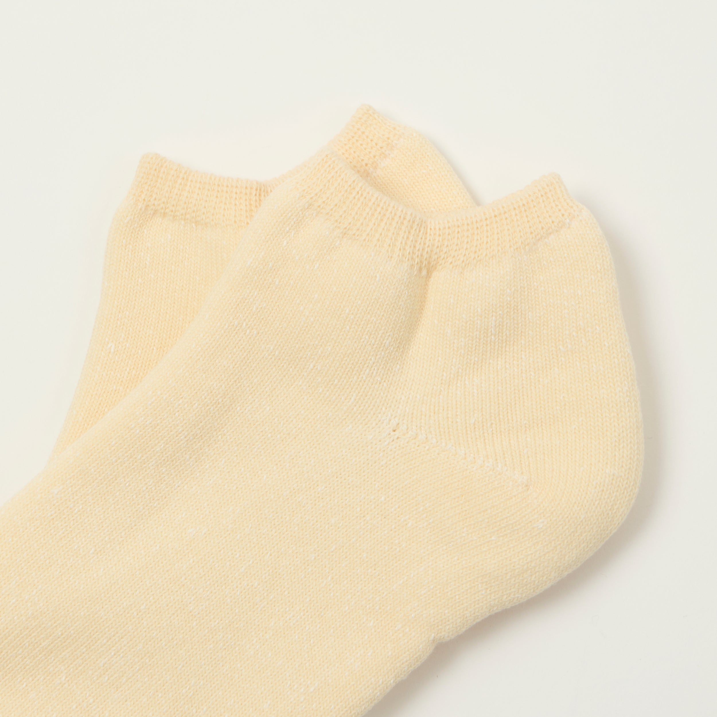 RoToTo Washi Pile Short Sock - Ivory