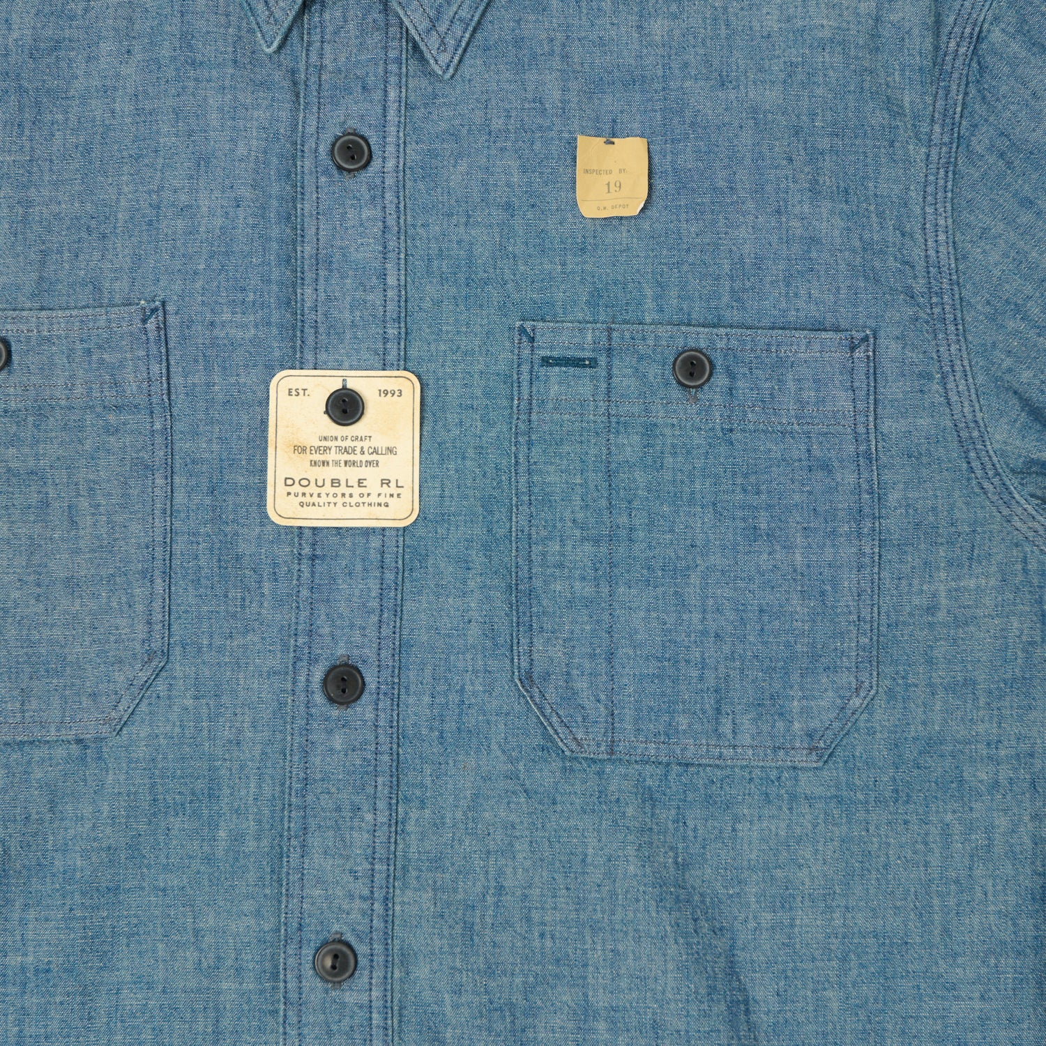 RRL Chambray Workshirt - Indigo