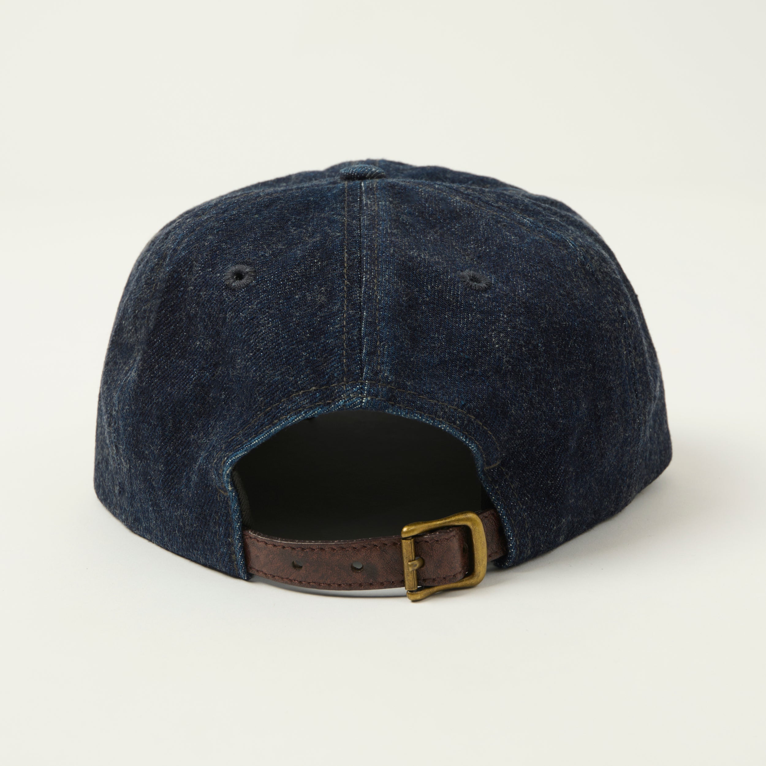 RRL Denim Baseball Cap - Blue