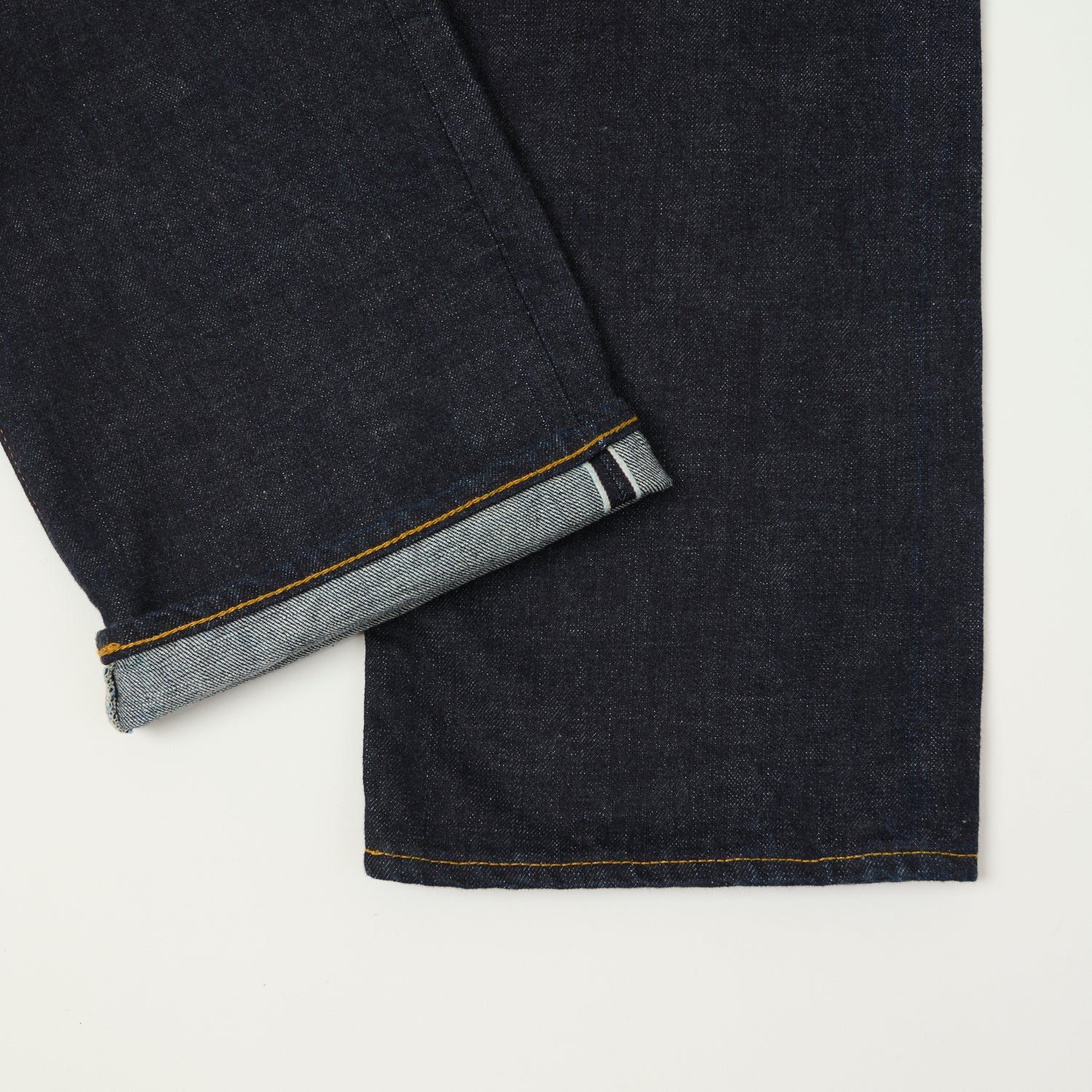 RRL 5-Pocket East-West Selvedge Wide Straight Jean - One Wash