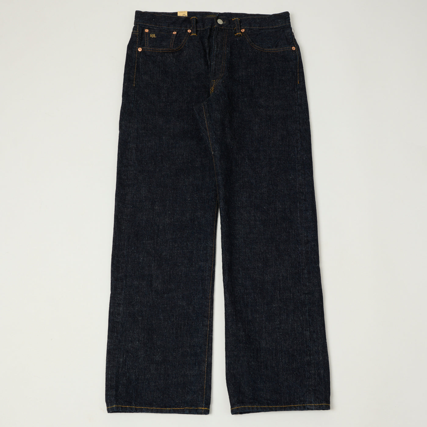 RRL Limited-Edition Vintage 5-Pocket Wide Straight Jean - Rinsed
