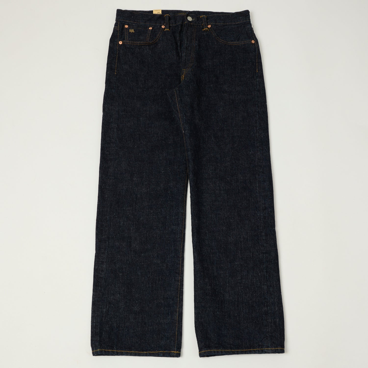 RRL Limited-Edition Vintage 5-Pocket Wide Straight Jean - Rinsed