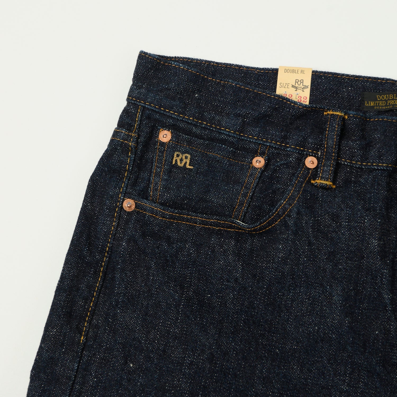 RRL Limited-Edition Vintage 5-Pocket Wide Straight Jean - Rinsed