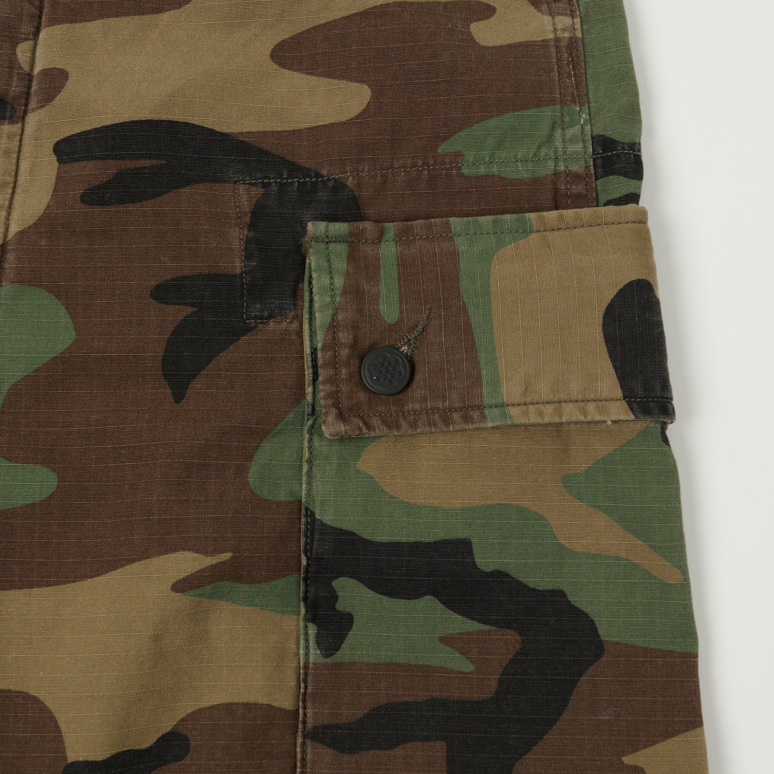 RRL Ripstop Cargo Shorts - Camo