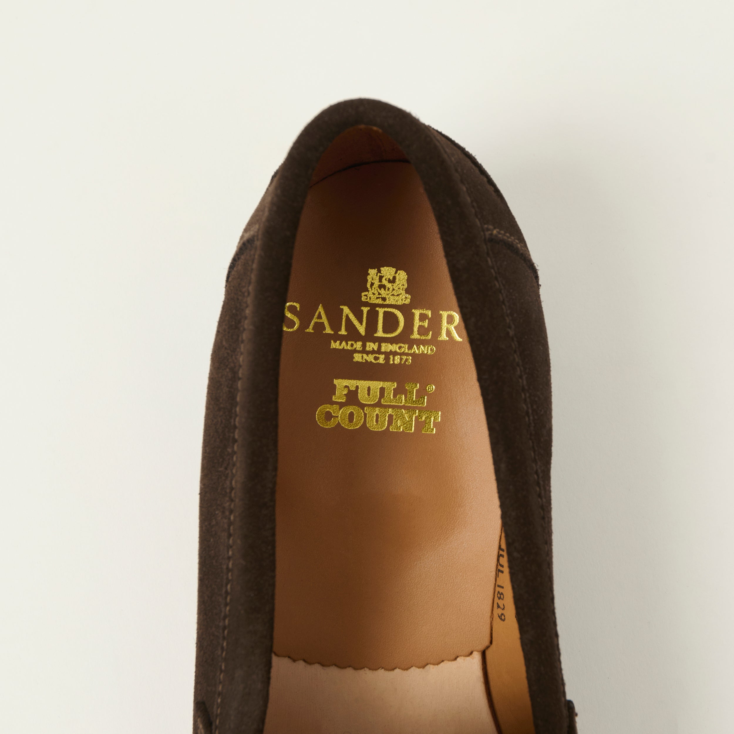 Sanders x FULLCOUNT 'Madrid' Buttseam Penny Loafer - Pinner Suede