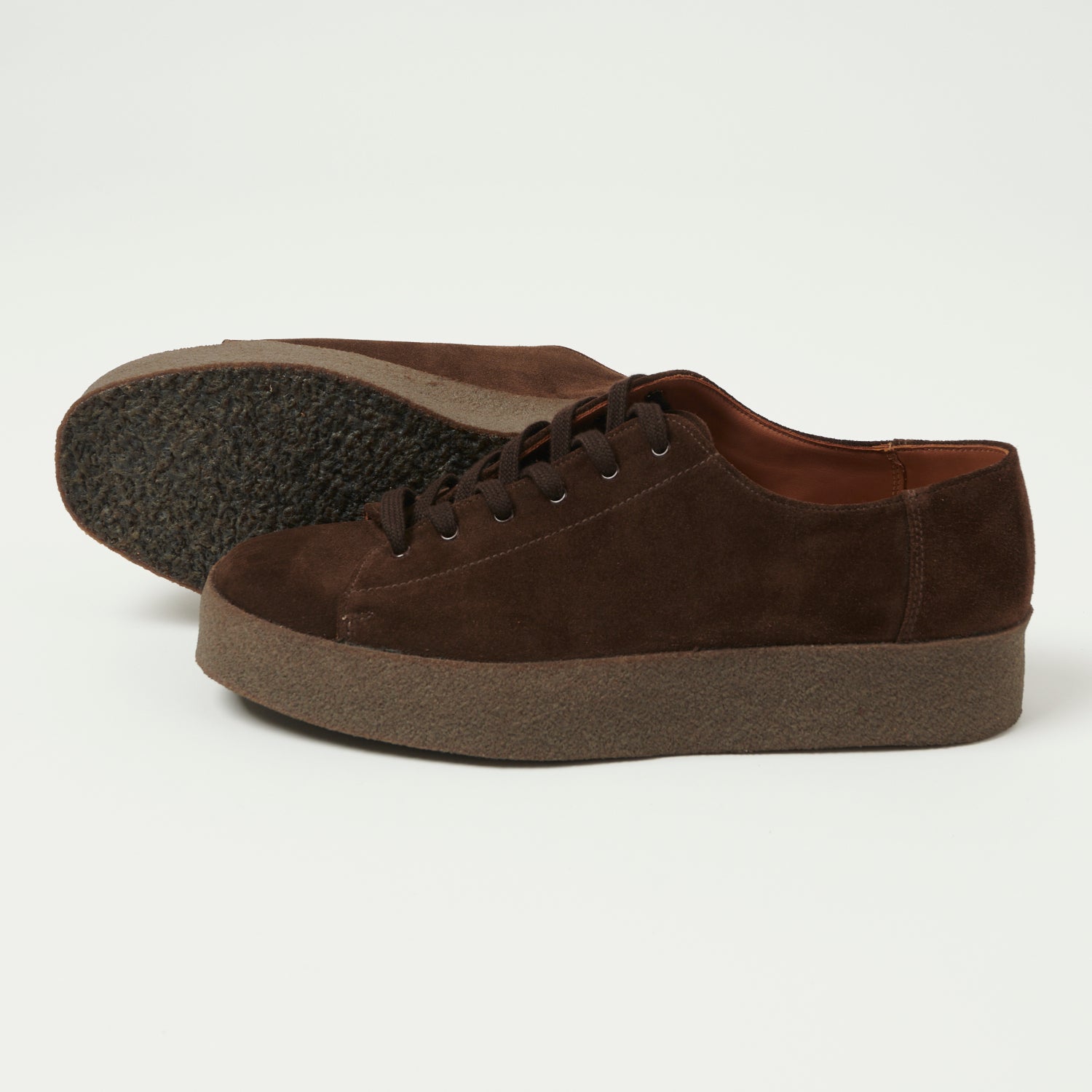 Sanders Monkey Shoe - Chocolate Brown Suede