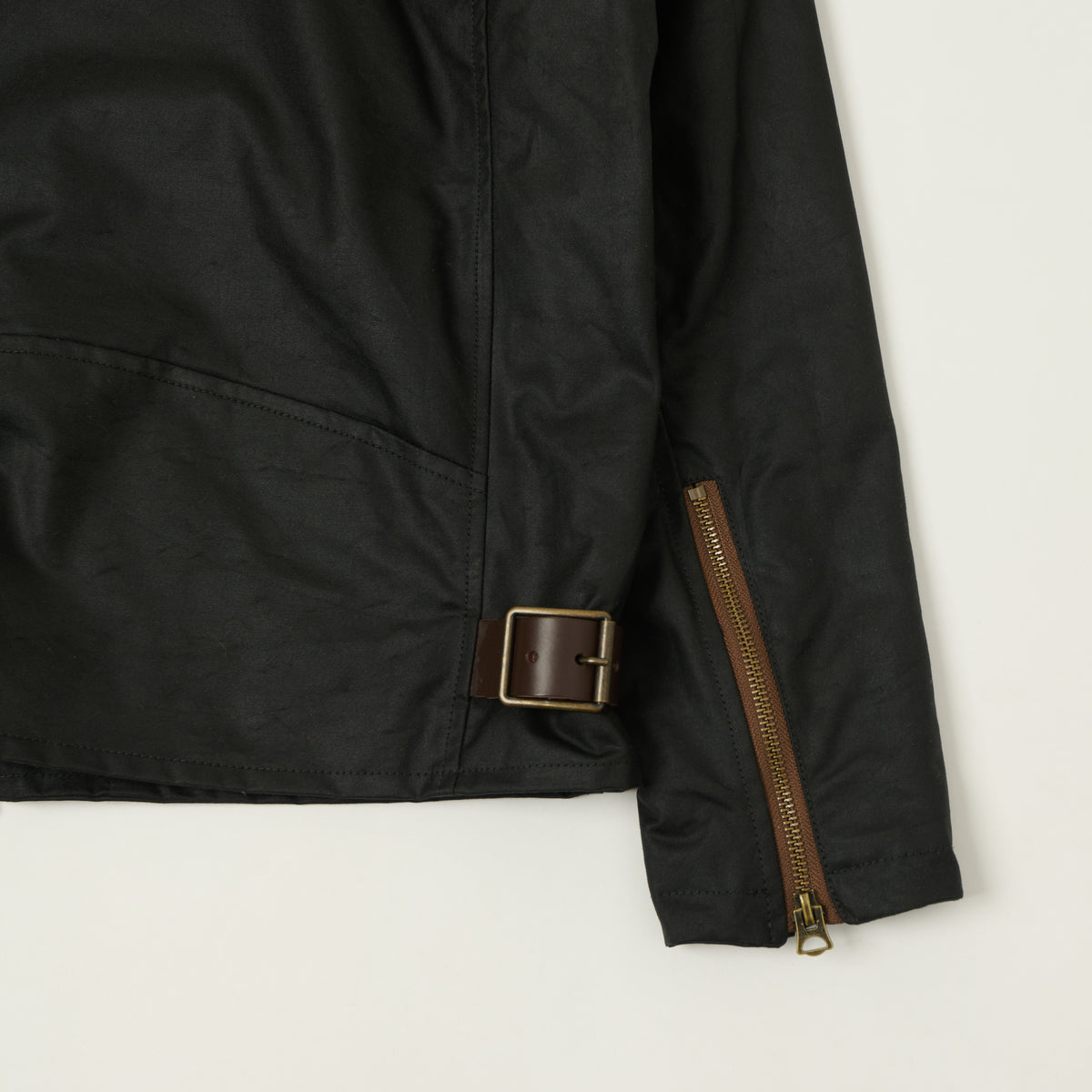 Shangri-La Heritage 'Varenne' Waxed Canvas Jacket - Black