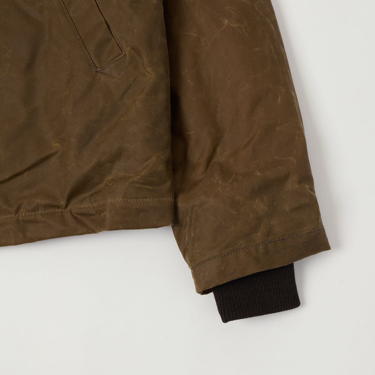 Shangri-La Heritage Waxed Canvas N-1 Deck Jacket - Tan