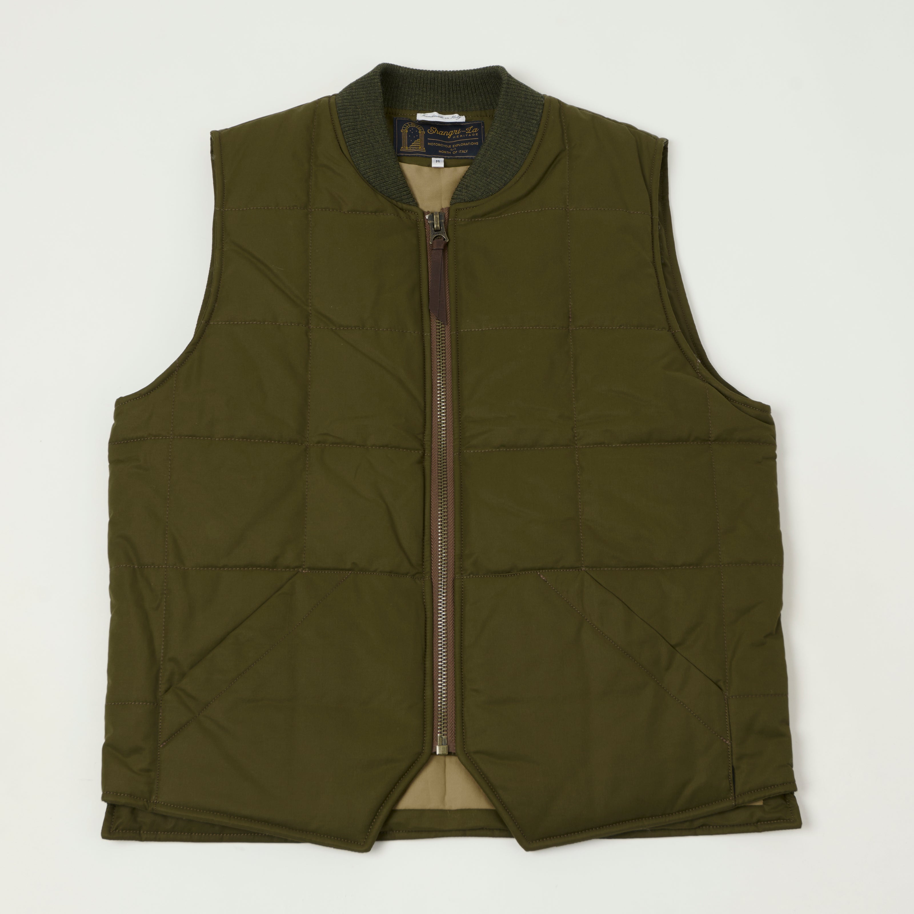 Shangri-La Heritage 'Alaska' Skyliner Vest - Olive
